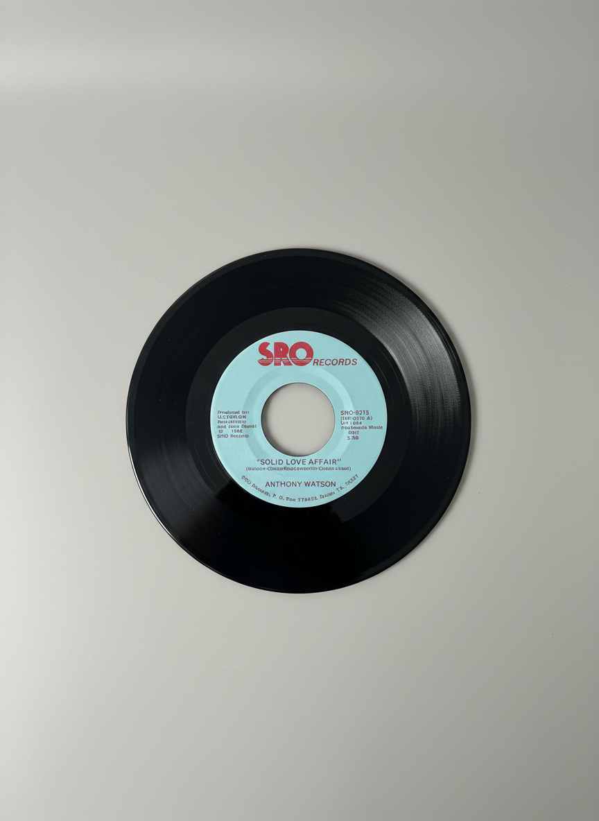 Anthony Watson – Solid Love Affair 7" Soul Funk 1984