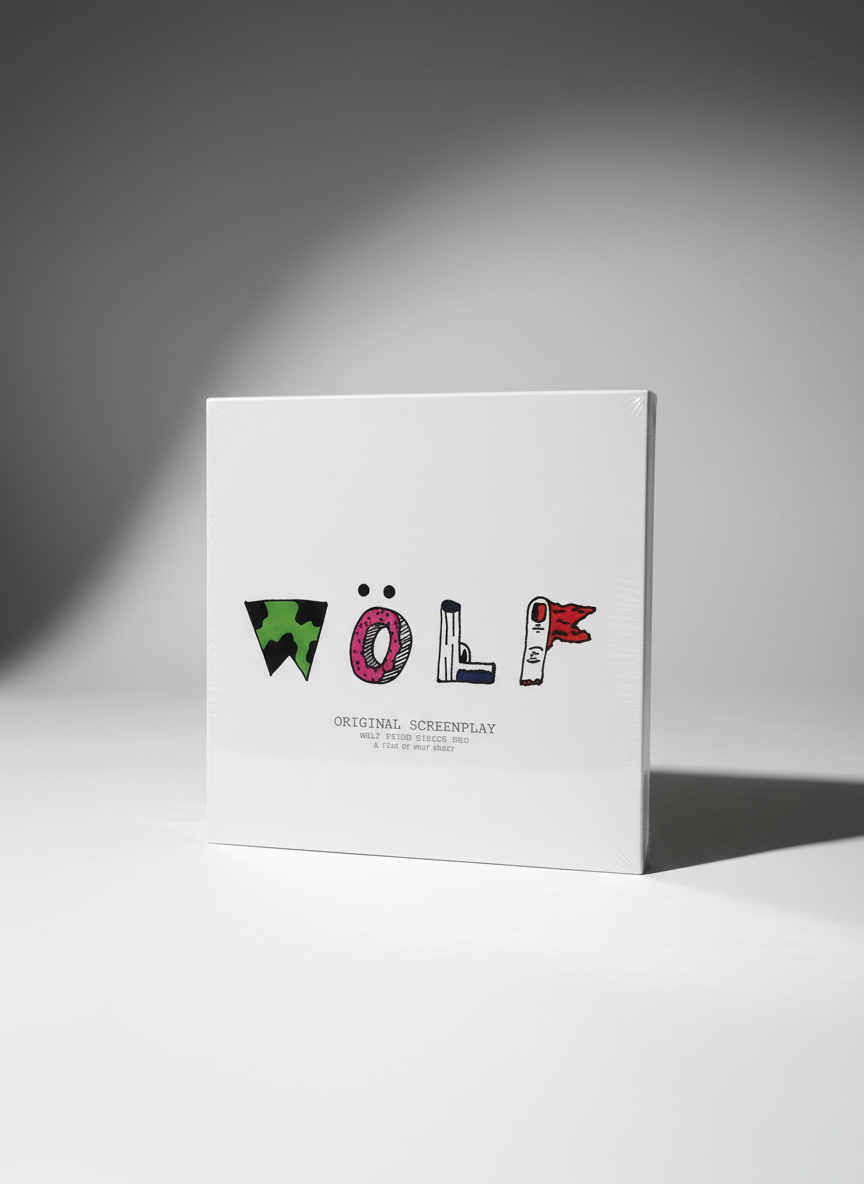 Tyler, The Creator – Wolf - 4xLP Vinyl Boxset Colored Pink Blue 10th Year Anniversary