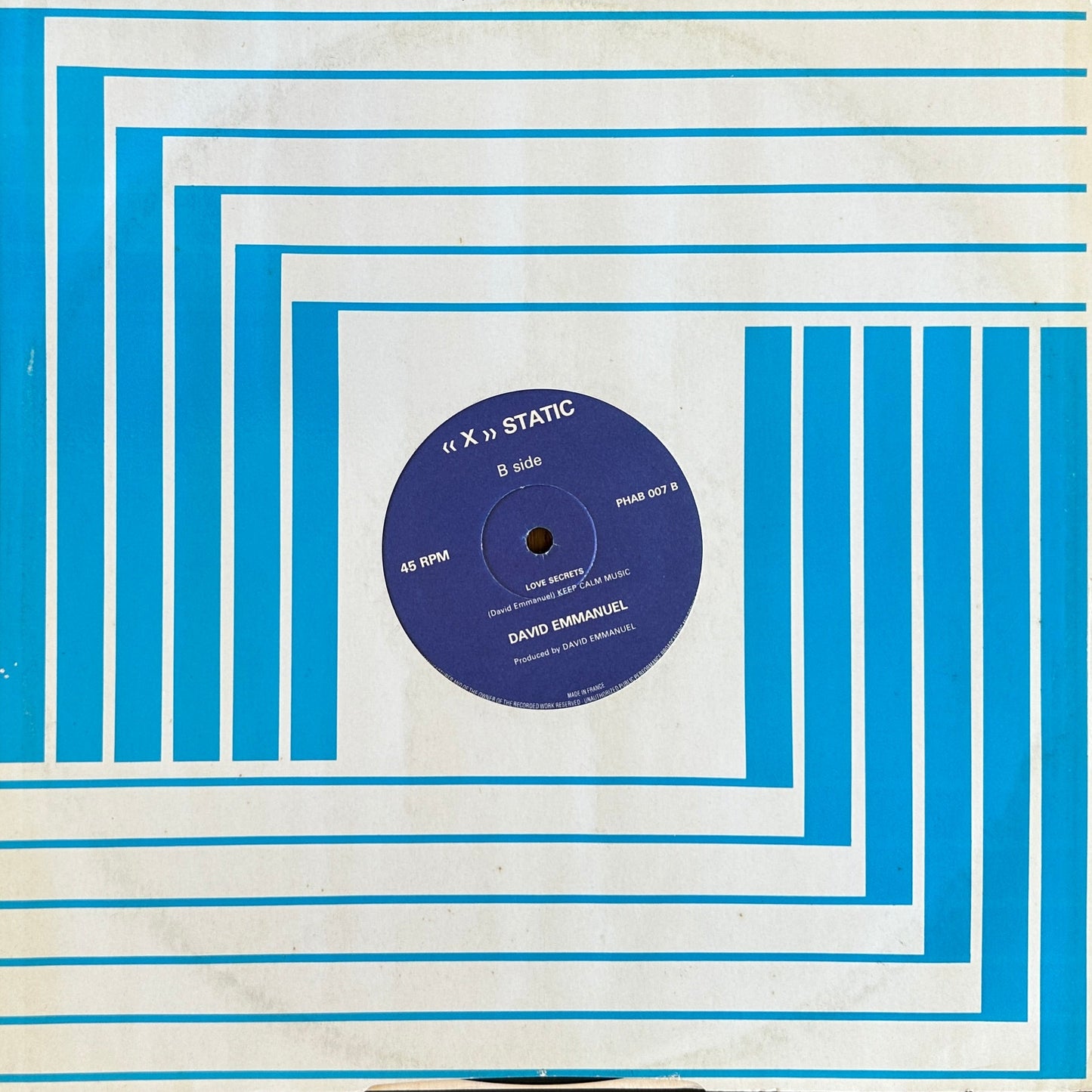 David Emmanuel – Life On The Road / Love Secrets 12" Modern Soul 80's