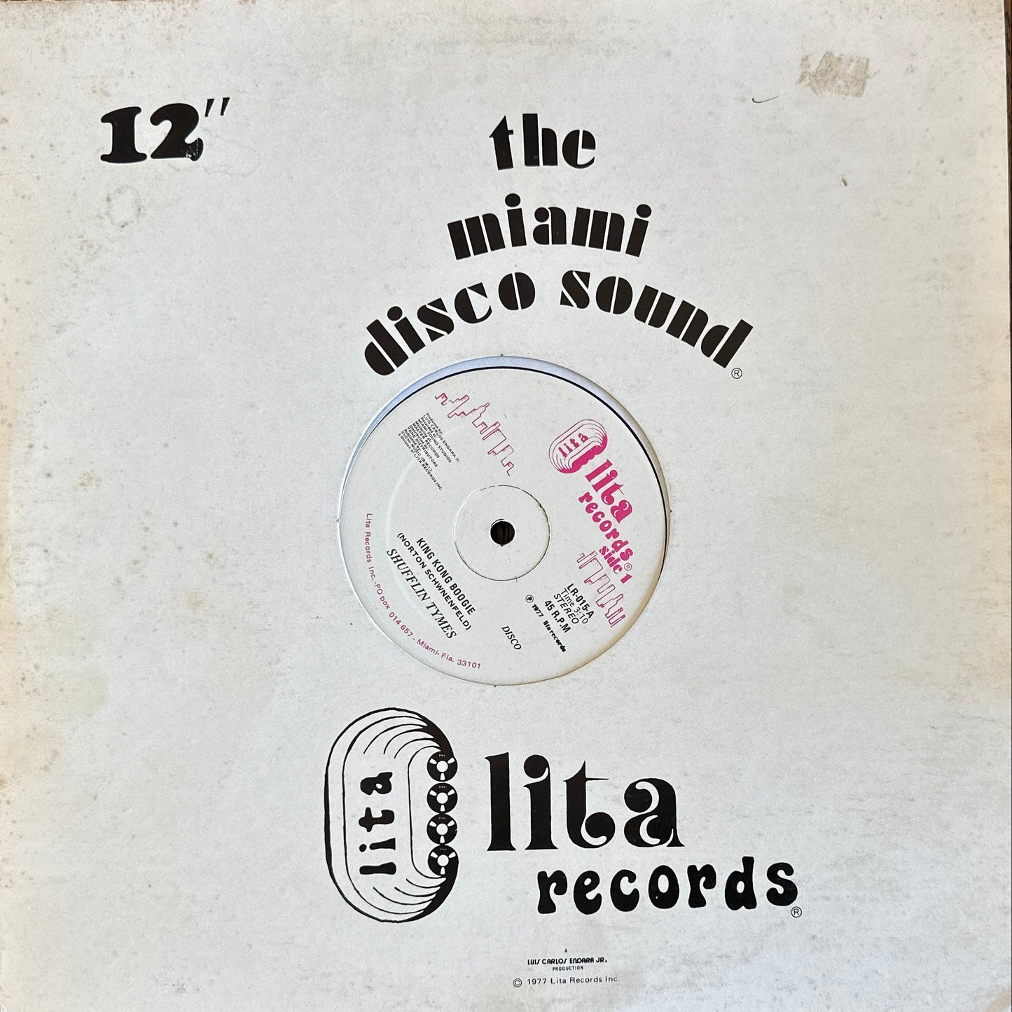 Shufflin Tymes – King Kong Boogie / Star Trek 12" Disco Funk / Breaks 1977