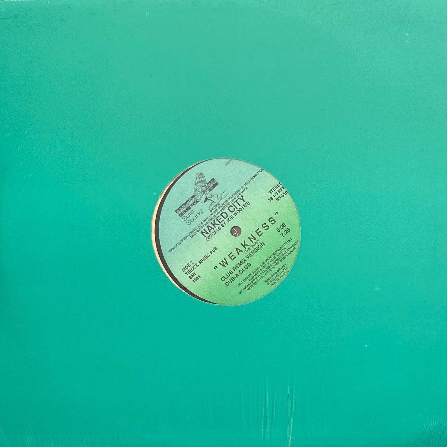 Naked City – Weakness 12" Modern Soul 1988