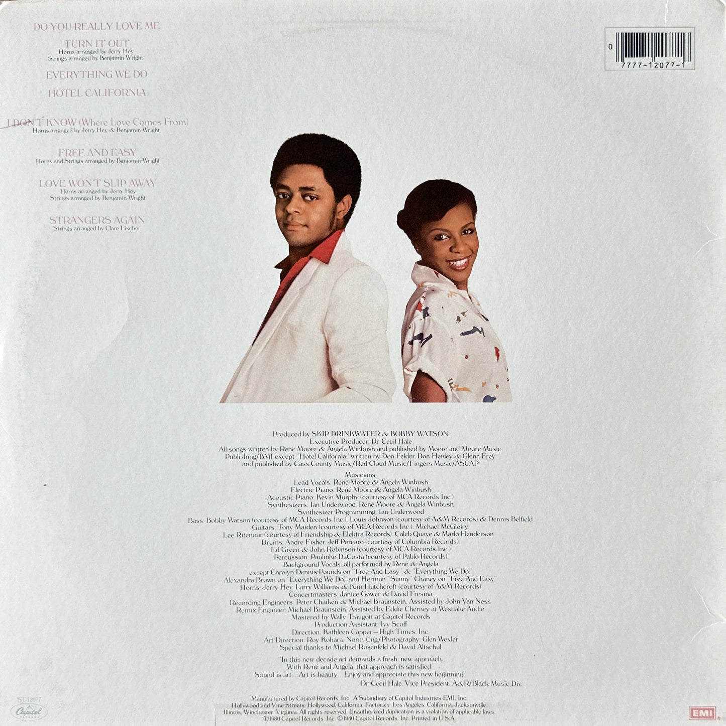 René & Angela - S/t LP Disco Funk / Soul 1980