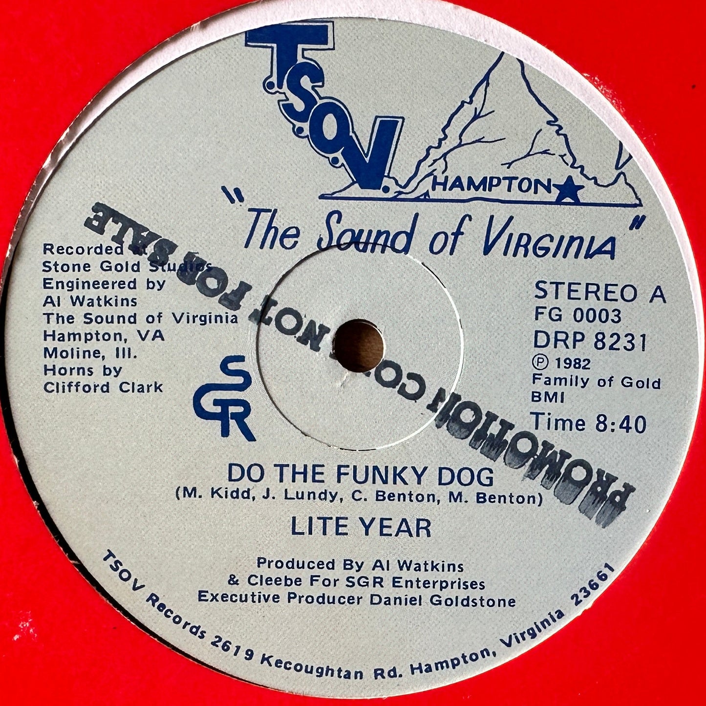 Lite Year – Do The Funky Dog 12" Boogie Funk 1982