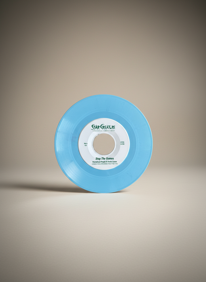 Potatohead People ft. Trailer Limon – Stop the Games 7" Star Creature Colored Vinyl