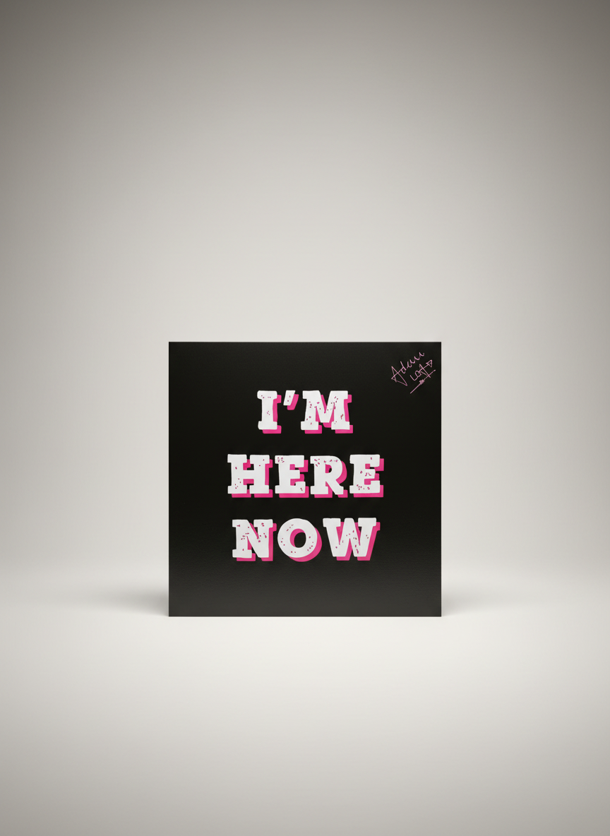 Lack Of Afro – I'm Here Now - LP Vinyl 2020 Signed Autographed
