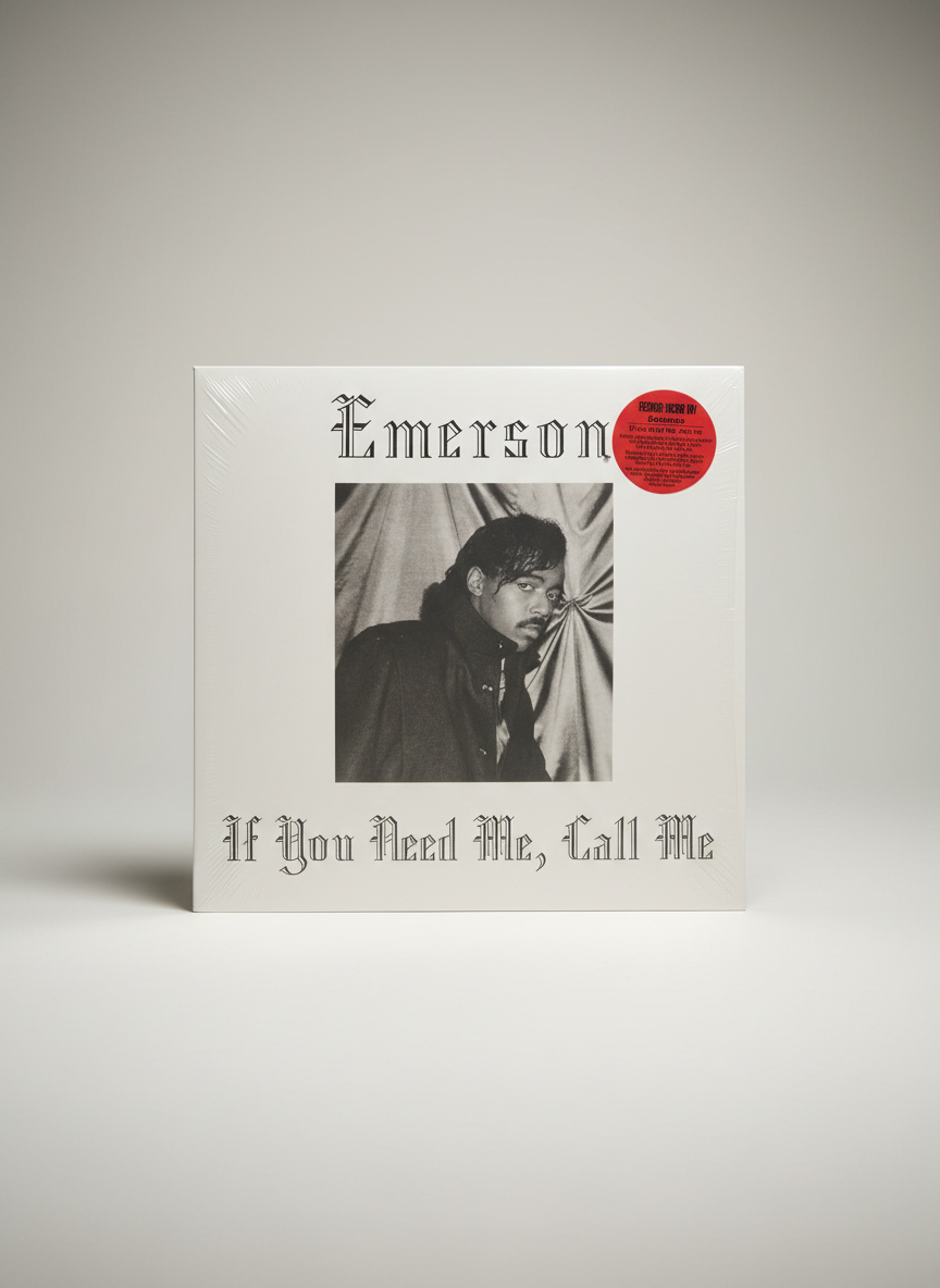 Emerson – If You Need Me, Call Me - LP Lo-Fi Boogie Funk Reissue Unreleased Vinyl Kalita 2019