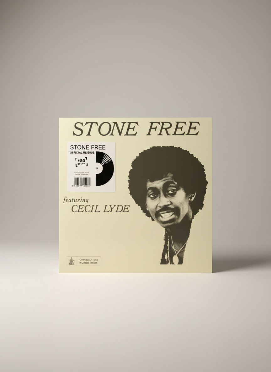 Cecil Lyde – Stone Free - LP Soul Funk Vinyl Reissue Italy Omaggio 2017