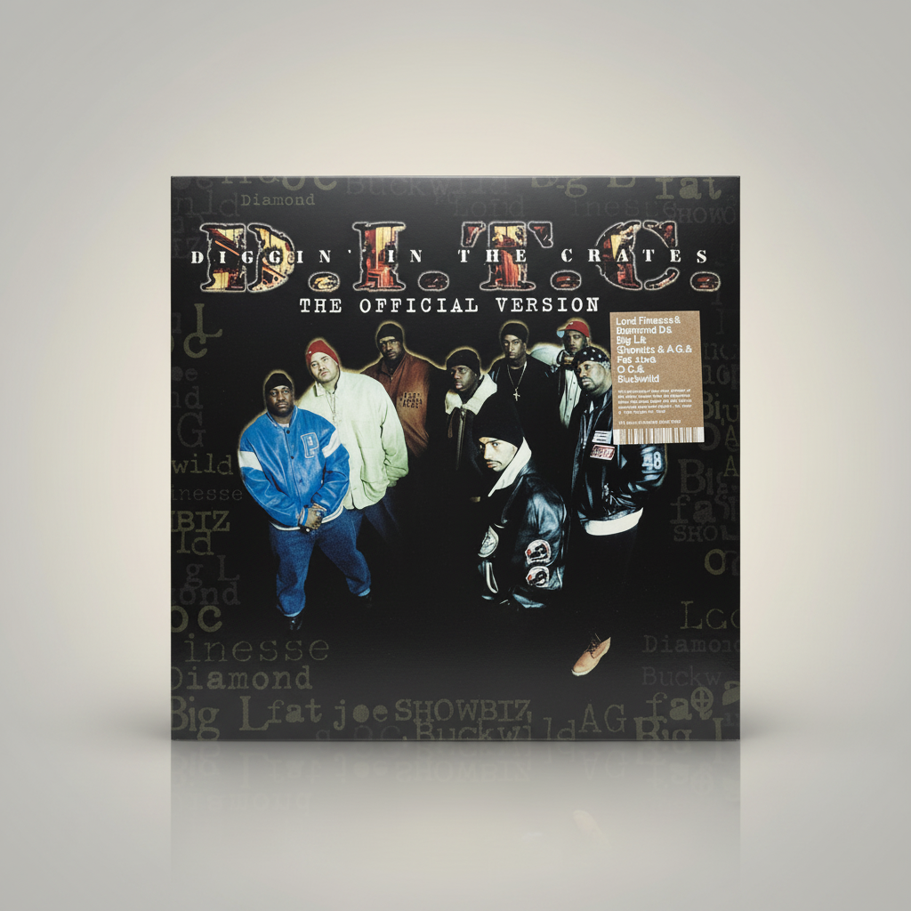 D.I.T.C. – The Official Version - 2XLP Vinyl Colored Gold Exclusive Edition 2020