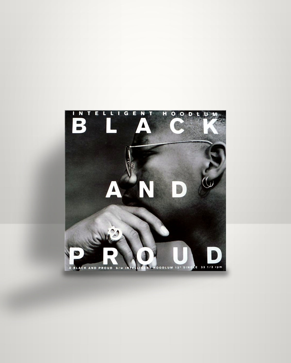 Intelligent Hoodlum – Black And Proud / Intelligent Hoodlum - 12" - A&M Records US 1990