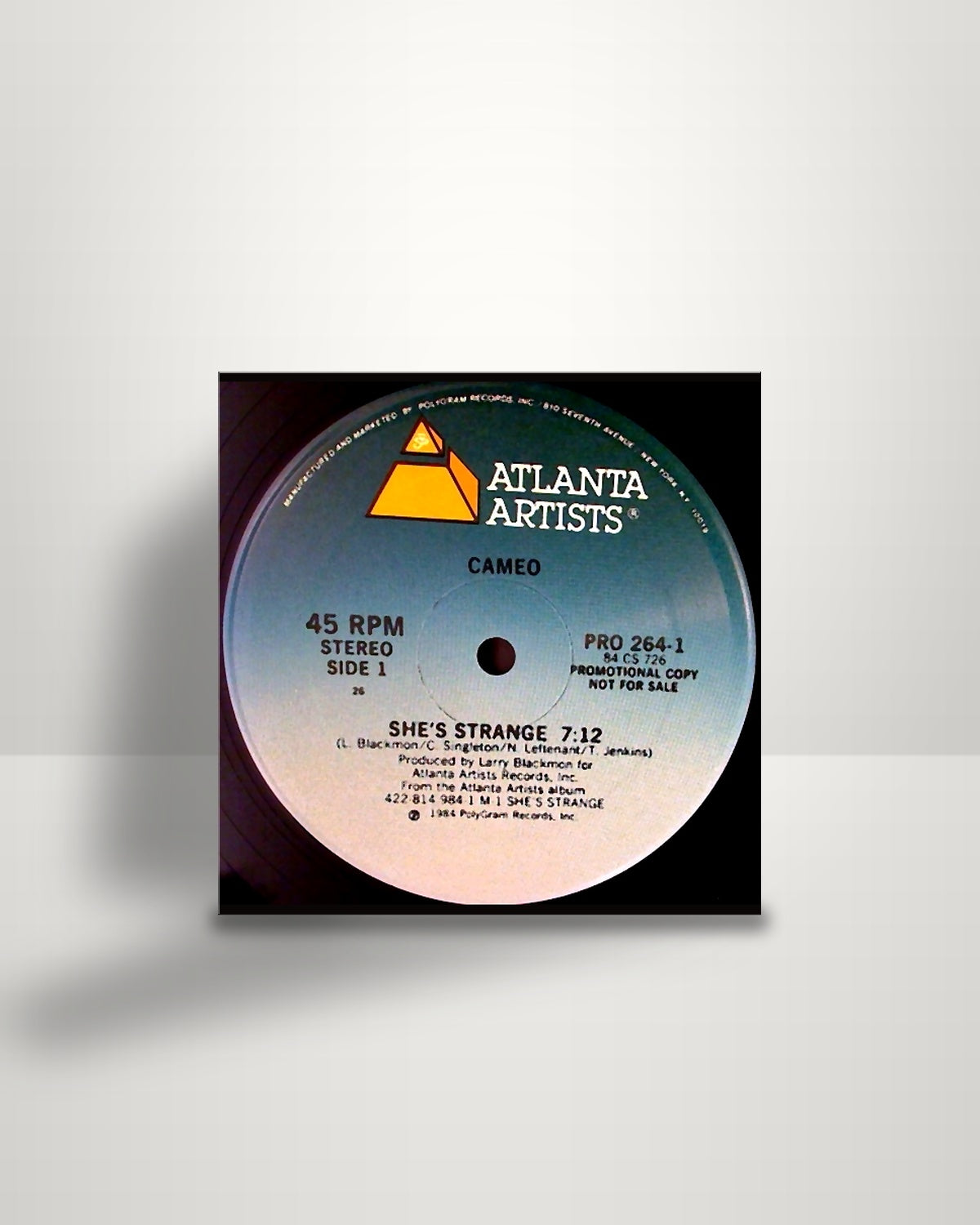 Cameo – She’s Strange - 12" - Atlanta Artists US 1984
