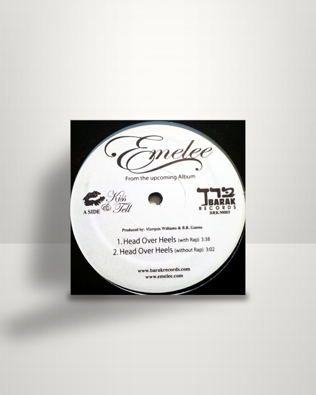 Emelee – Head Over Heels - 12" - Barak Records US
