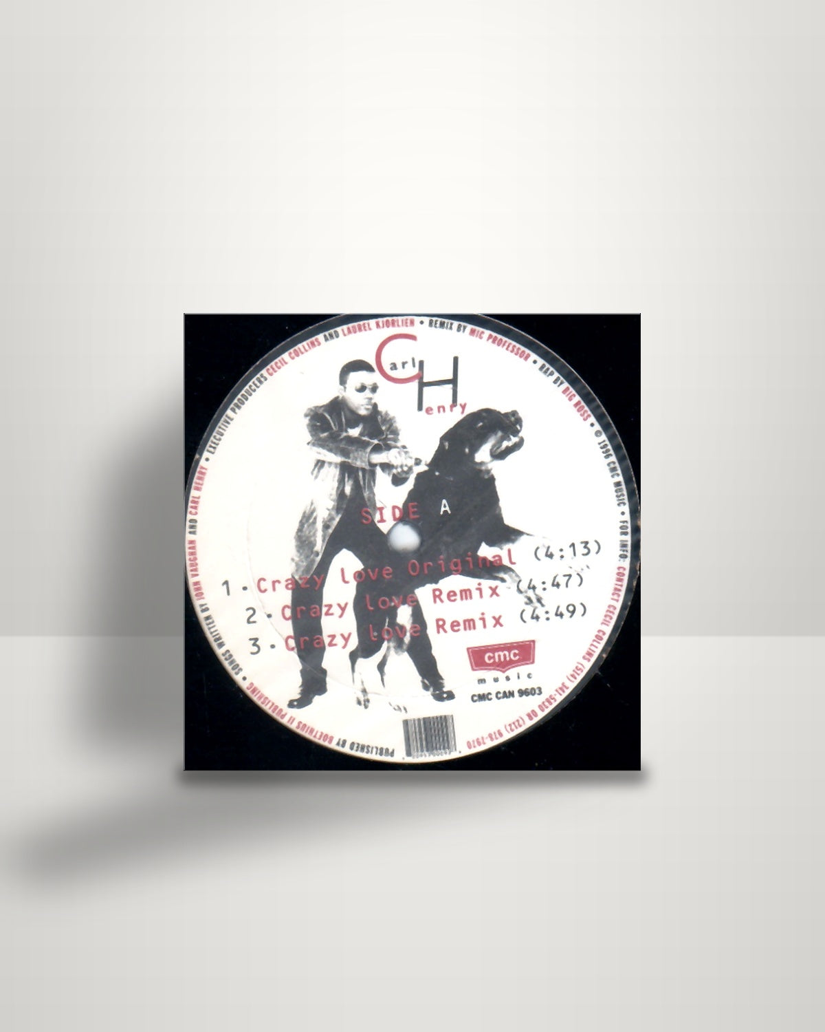 Carl Henry – Crazy Love - 12" - CMC Music US 1996