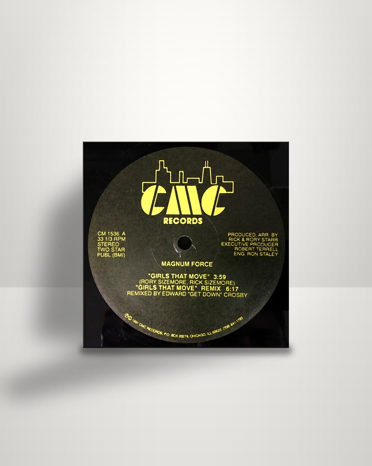 Magnum Force – Girls That Move - 12" - CMC Records US 1991