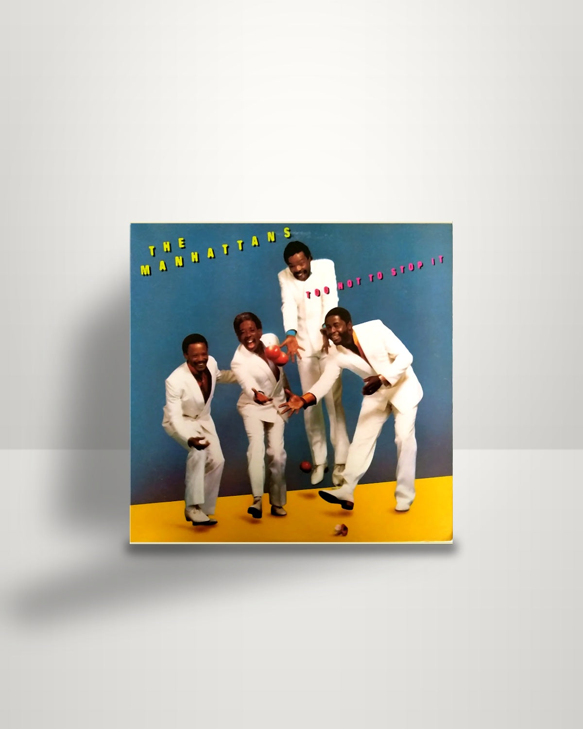 Manhattans – Too Hot To Stop It - LP - Columbia US 1985