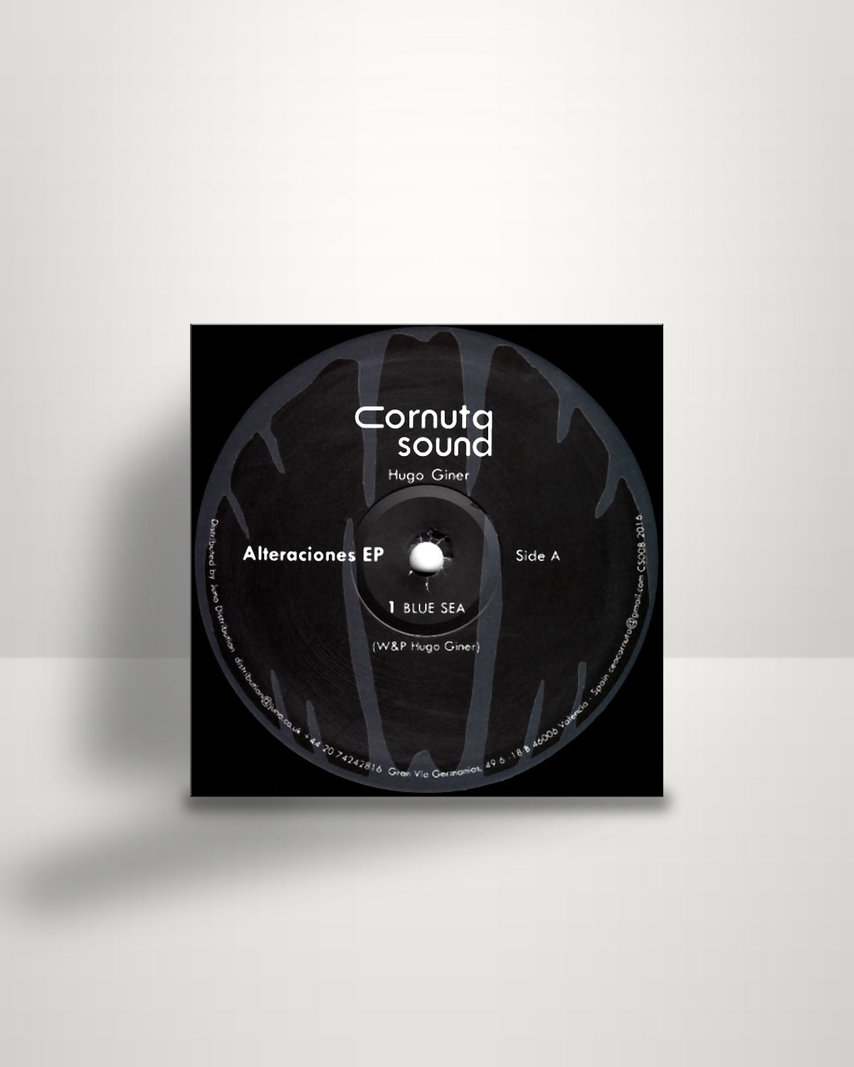 Hugo Giner – Alteraciones EP - 12" - Cornuta Sound ES 2016