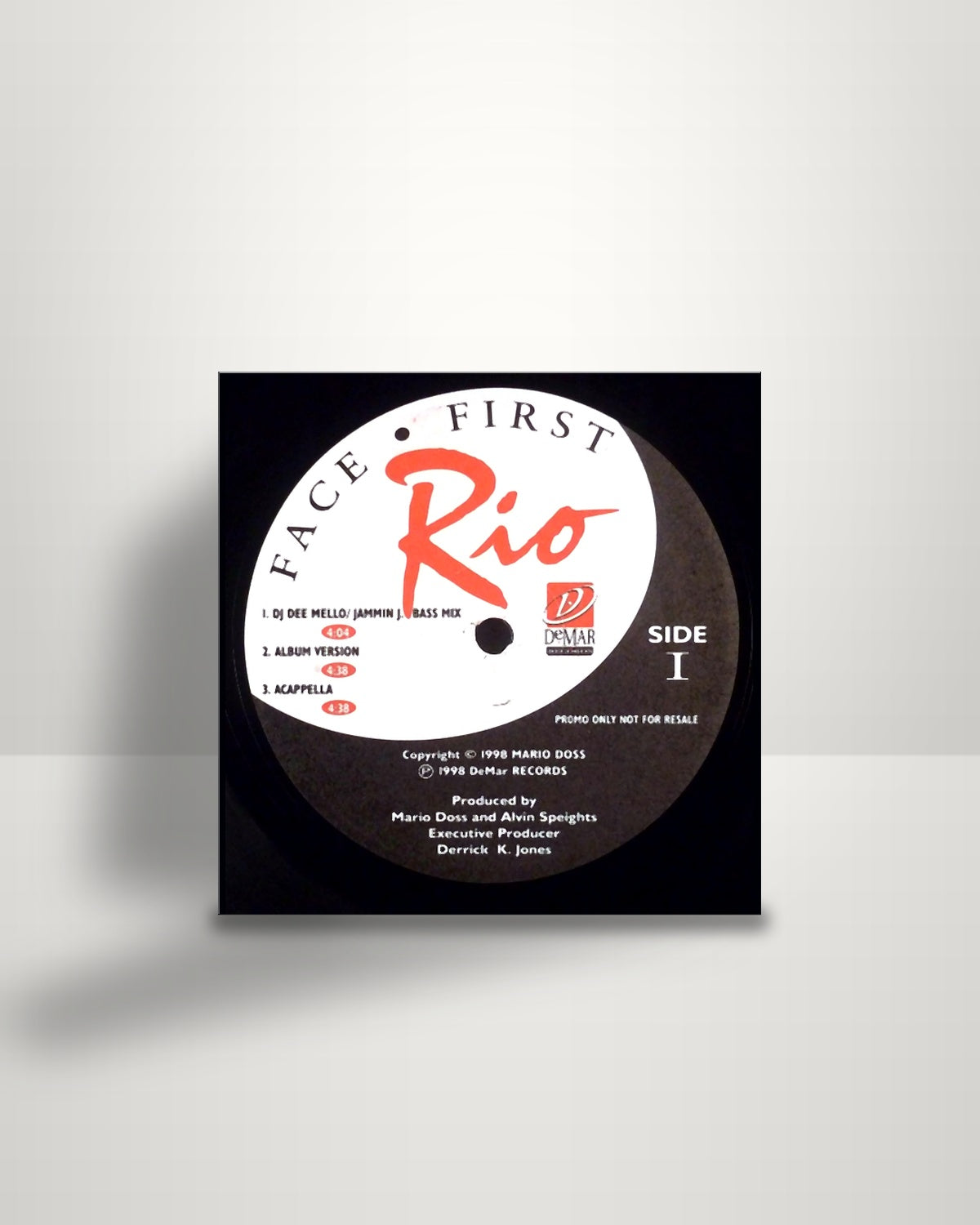 RIO – Face First - 12" - Demar Records US 1998