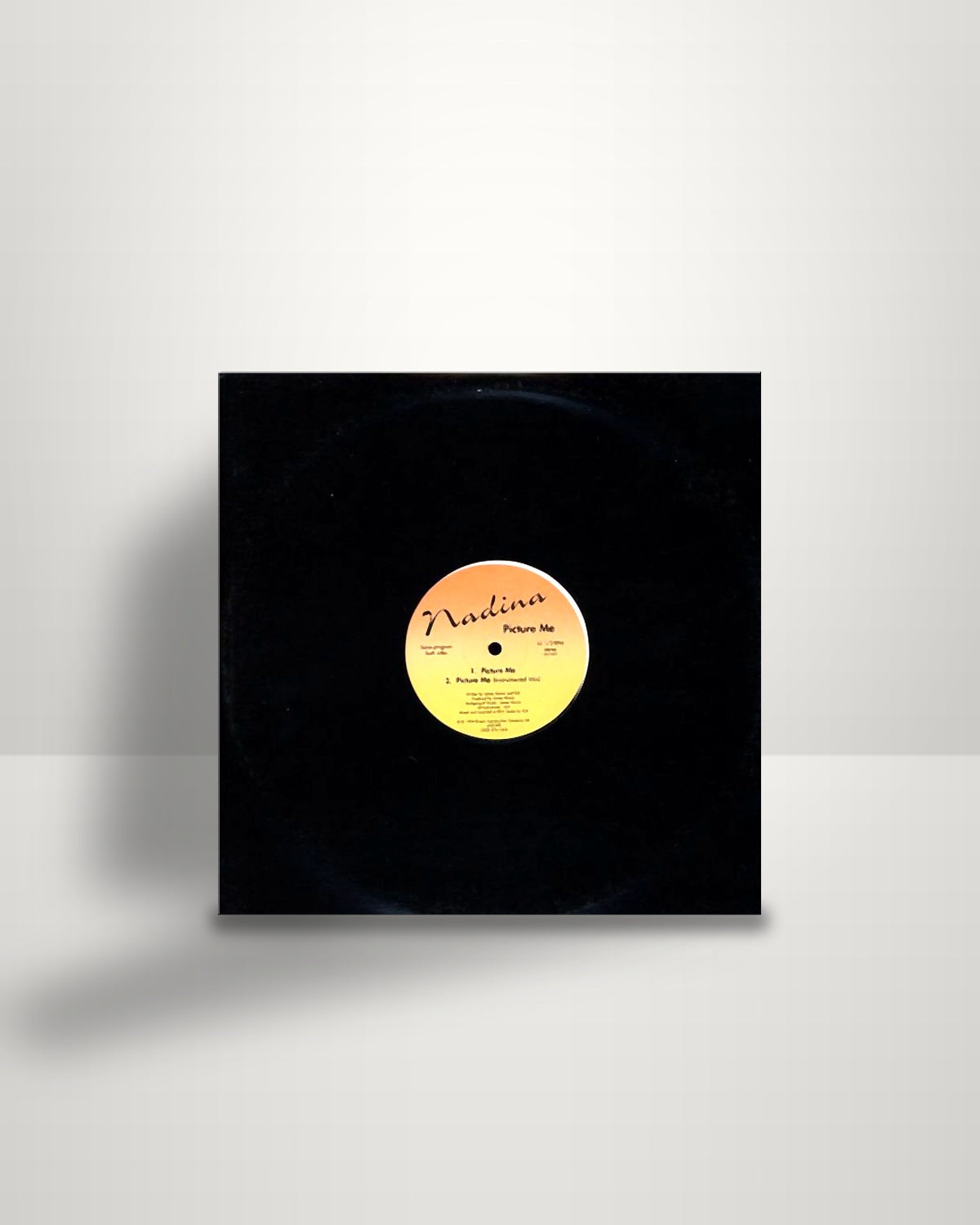 Nadina – Picture Me - 12" - Dream Construction Company Ltd. US 1994