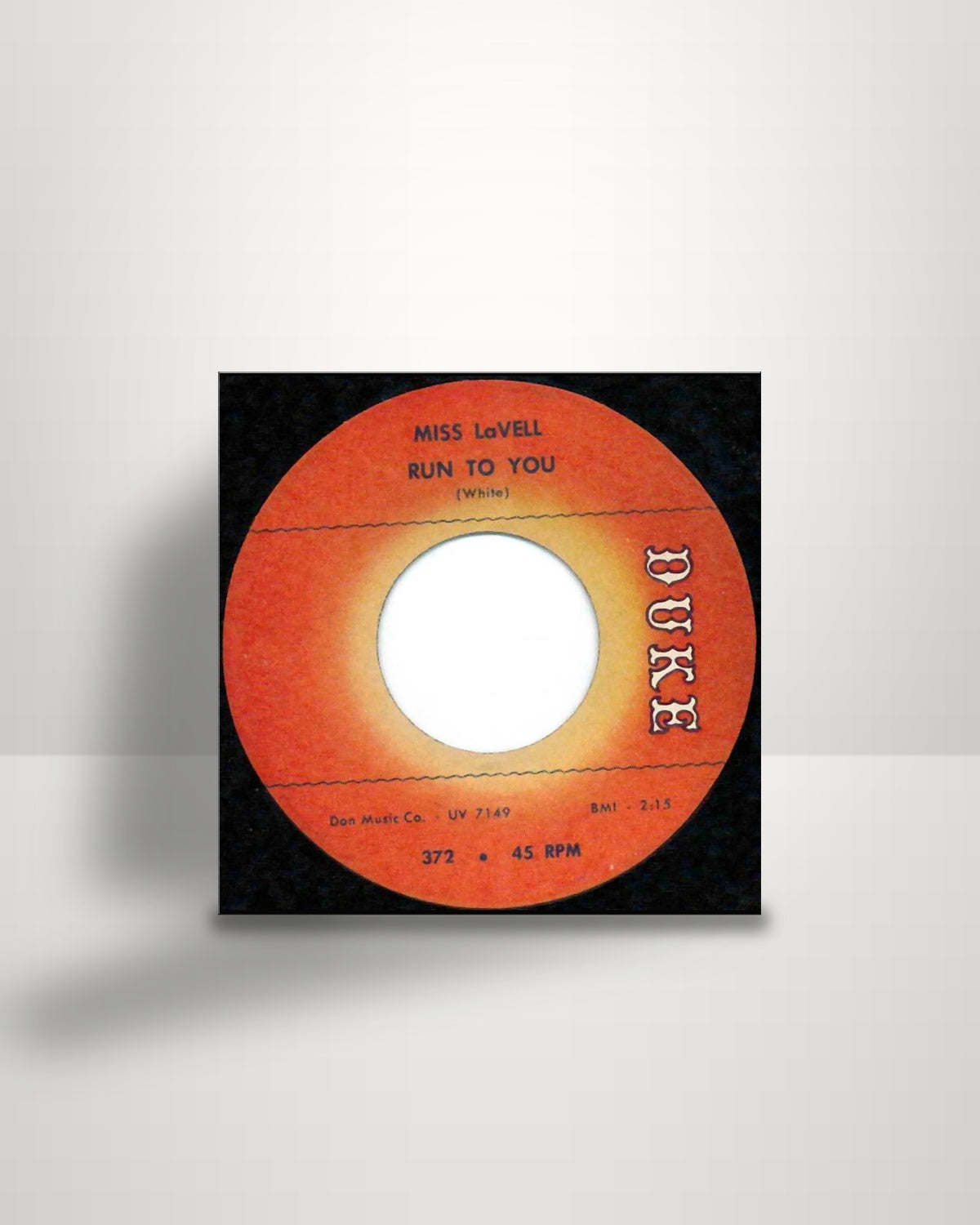 Miss LaVell – Why Young Men Go Wild / Run To You - 7" - Duke US 1963