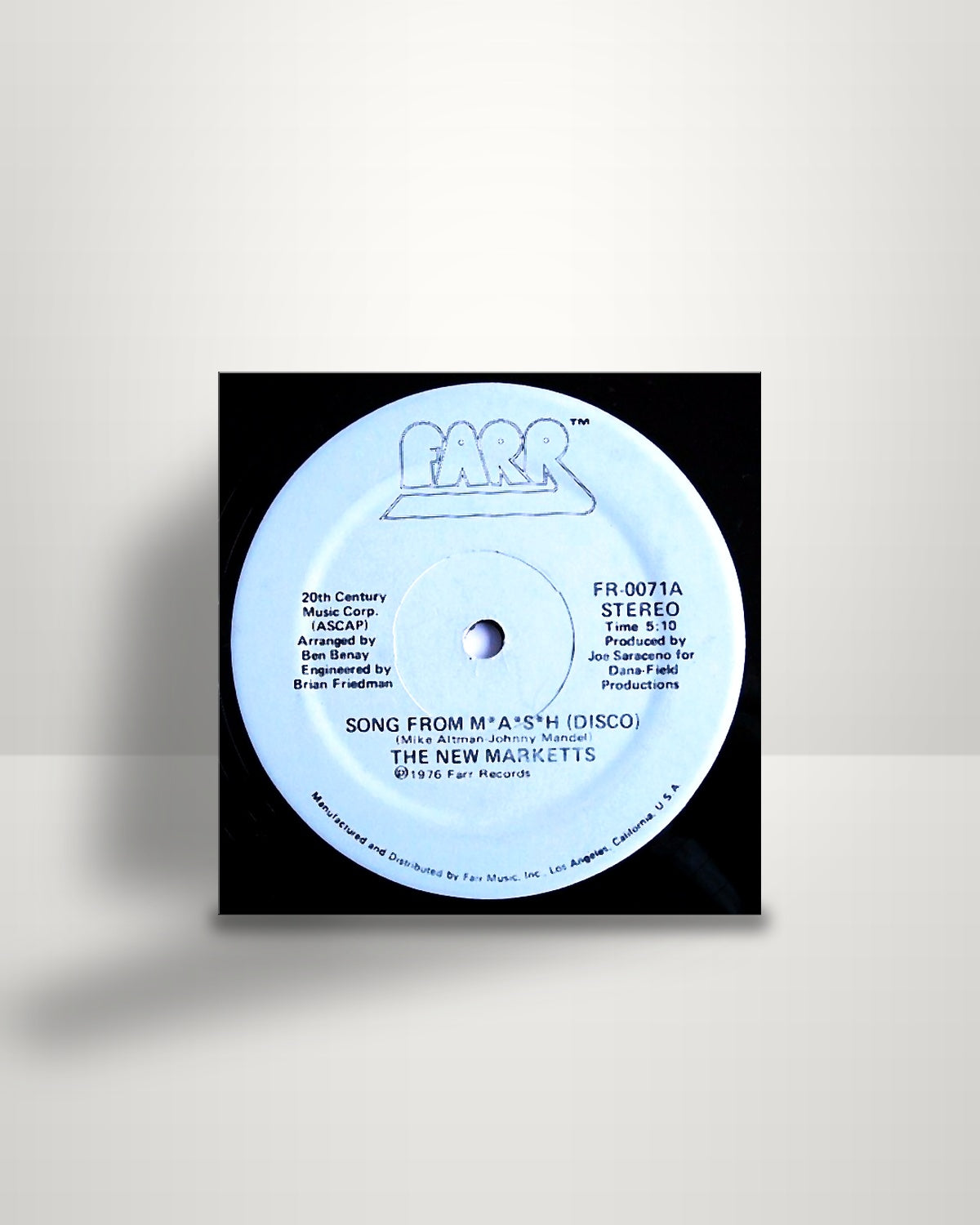The Marketts – Song From M*A*S*H - 12" - Farr US 1976