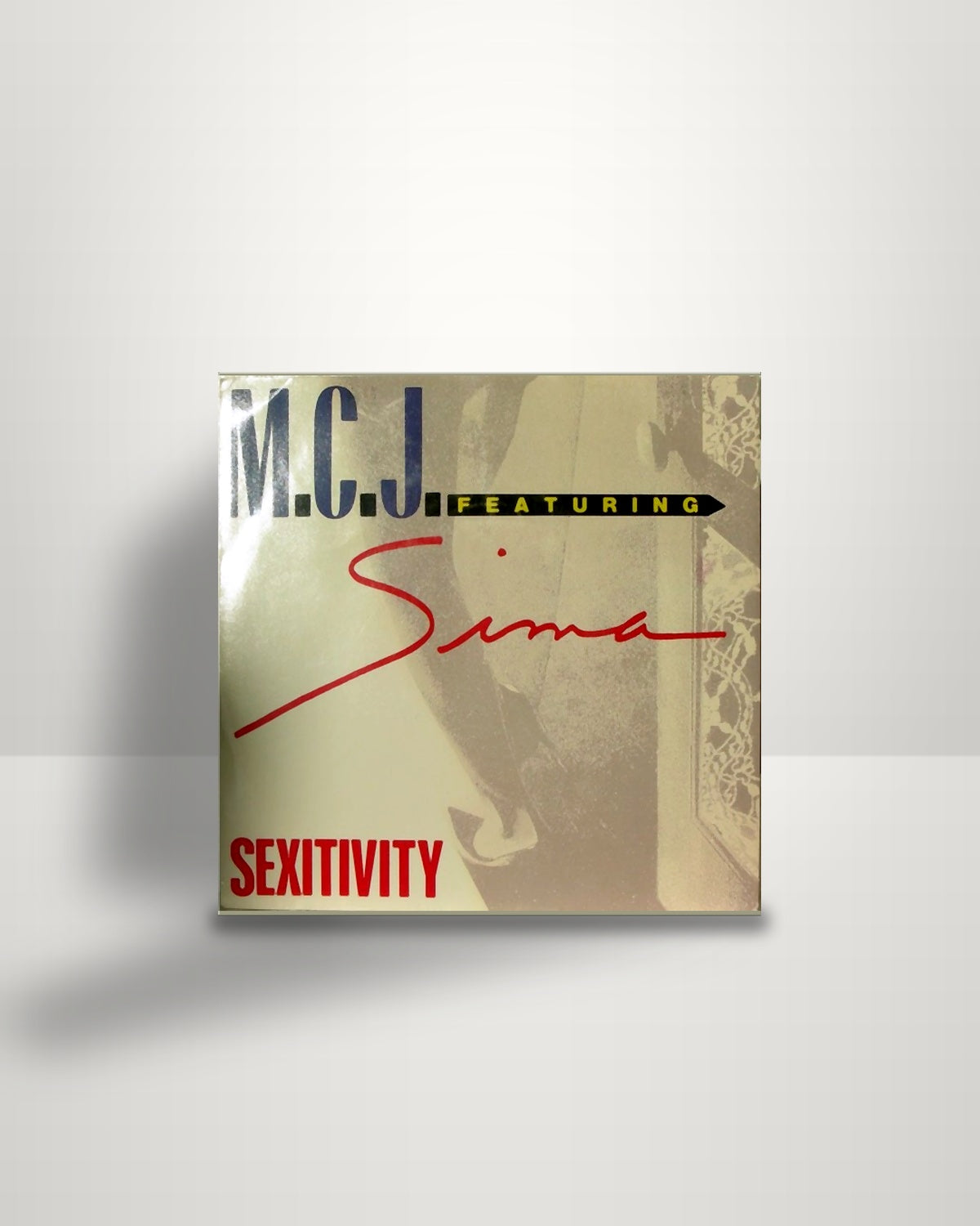 M.C.J. Featuring Sima – Sexitivity - 7" - Freaky Records NL 1991