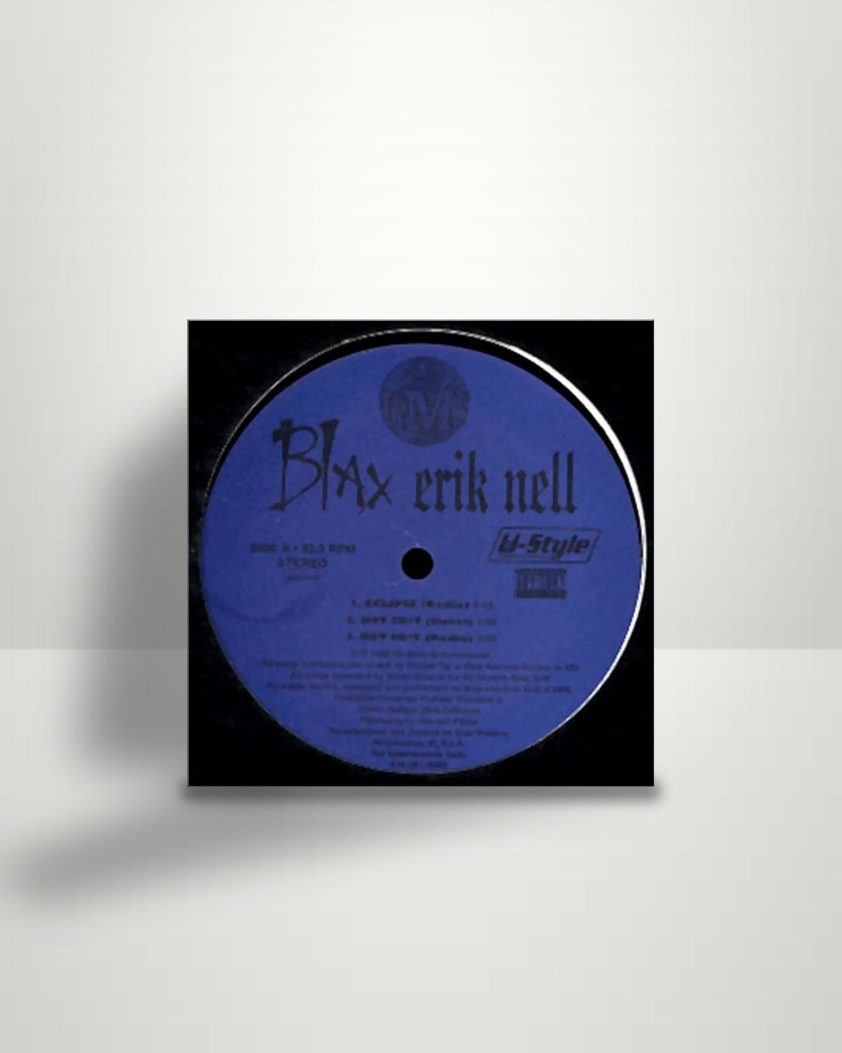 Blax And Erik Nell – Eclipse / Hot Sh*t - 12" - Ha-Style Records US 1999