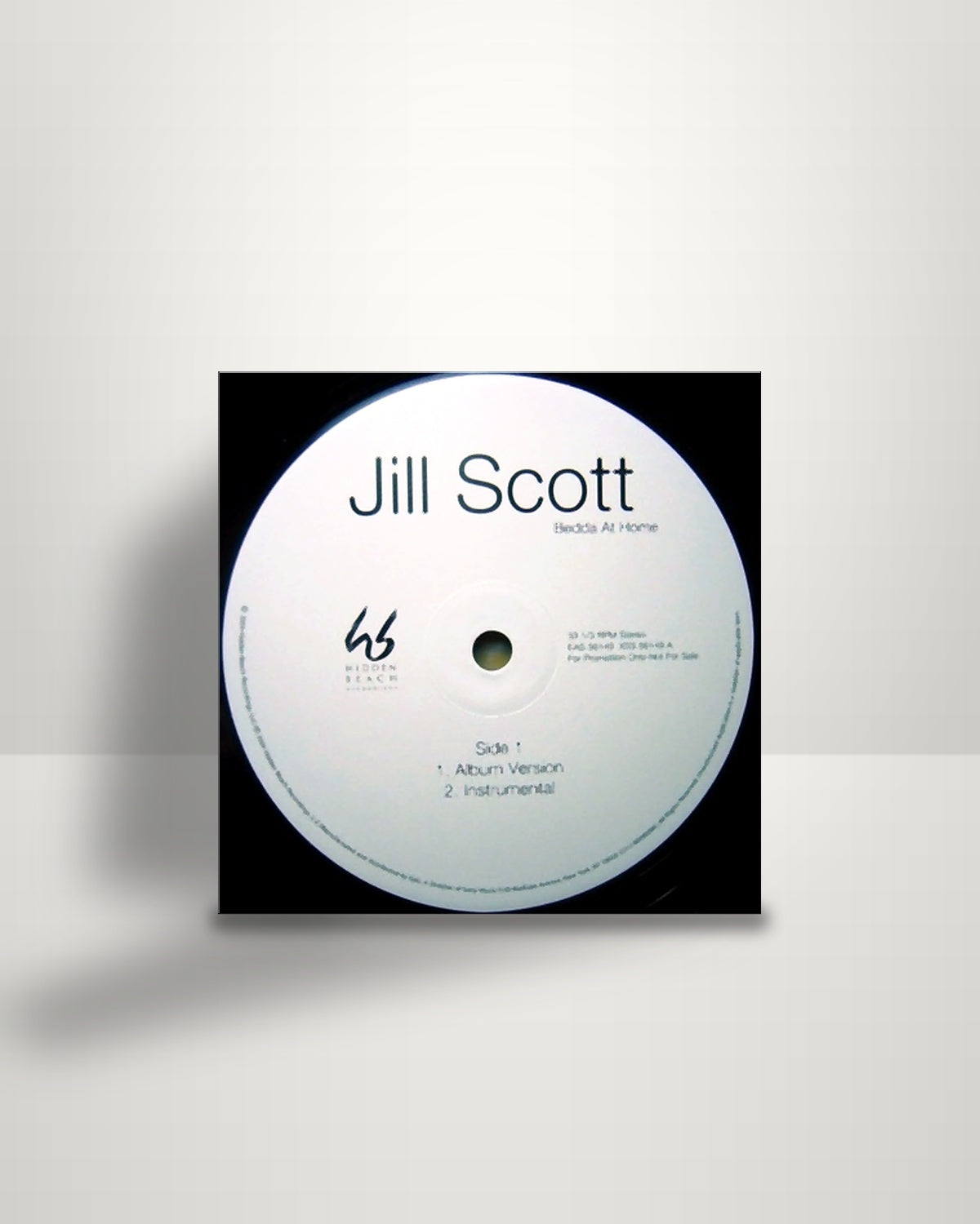 Jill Scott – Bedda At Home - 12" - Hidden Beach Recordings US 2004