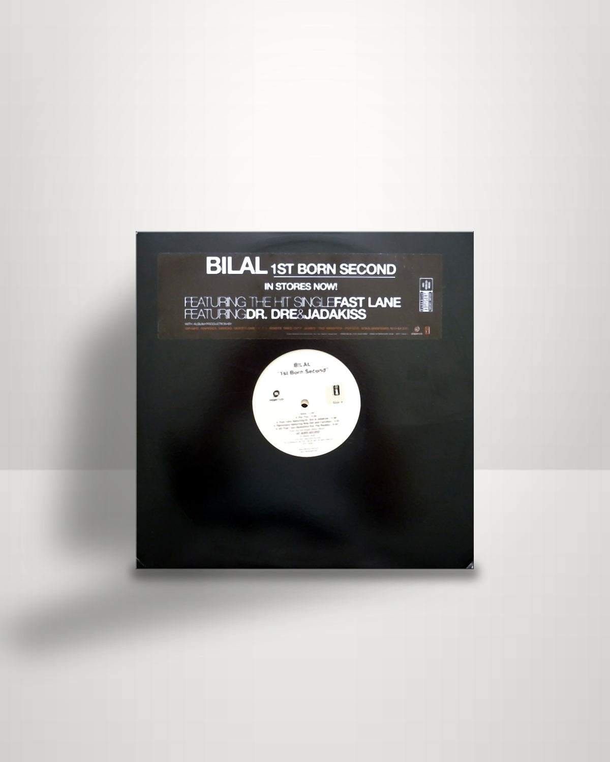 Bilal – 1st Born Second - 2xLP - Interscope Records US 2001