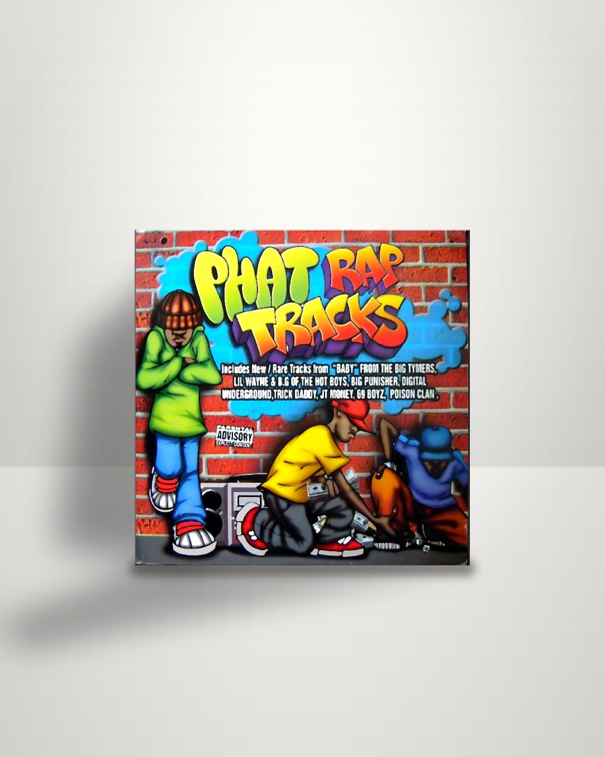 Various – Phat Rap Tracks - 2xLP - Lil' Joe Records US 2000