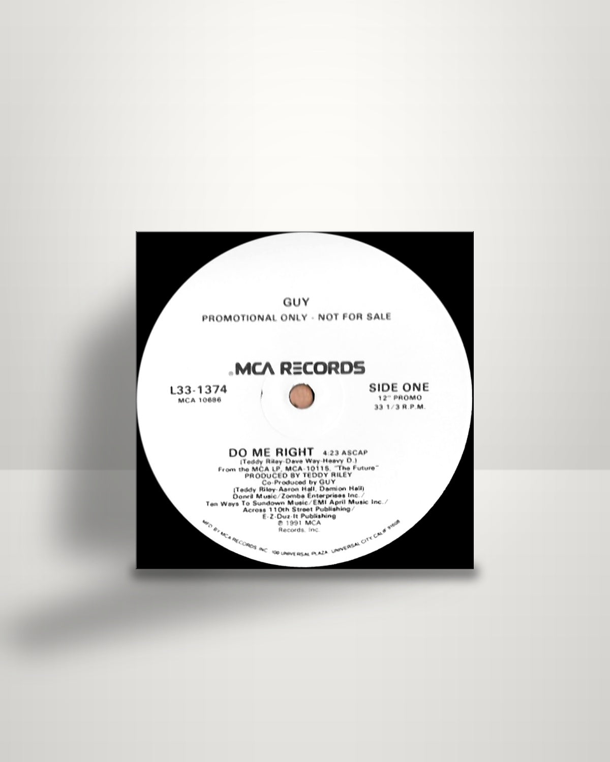 Guy – Do Me Right - 12" - MCA Records US 1991