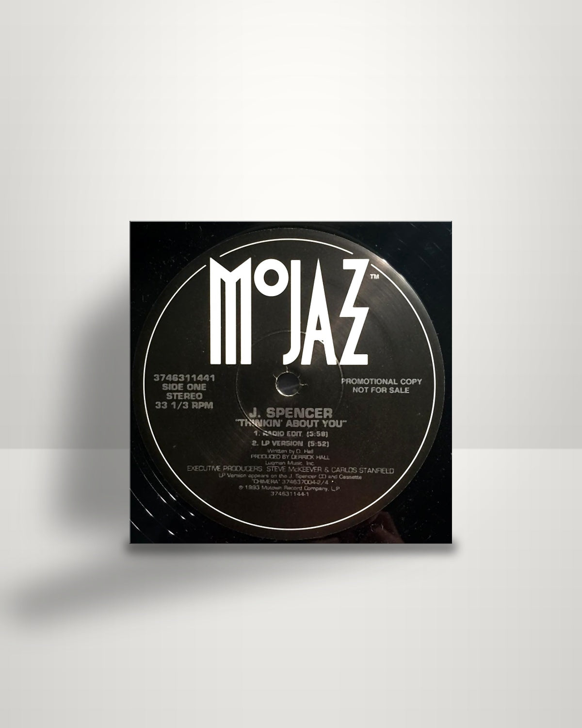J. Spencer – Thinkin' About You - 12" - MoJazz US 1993