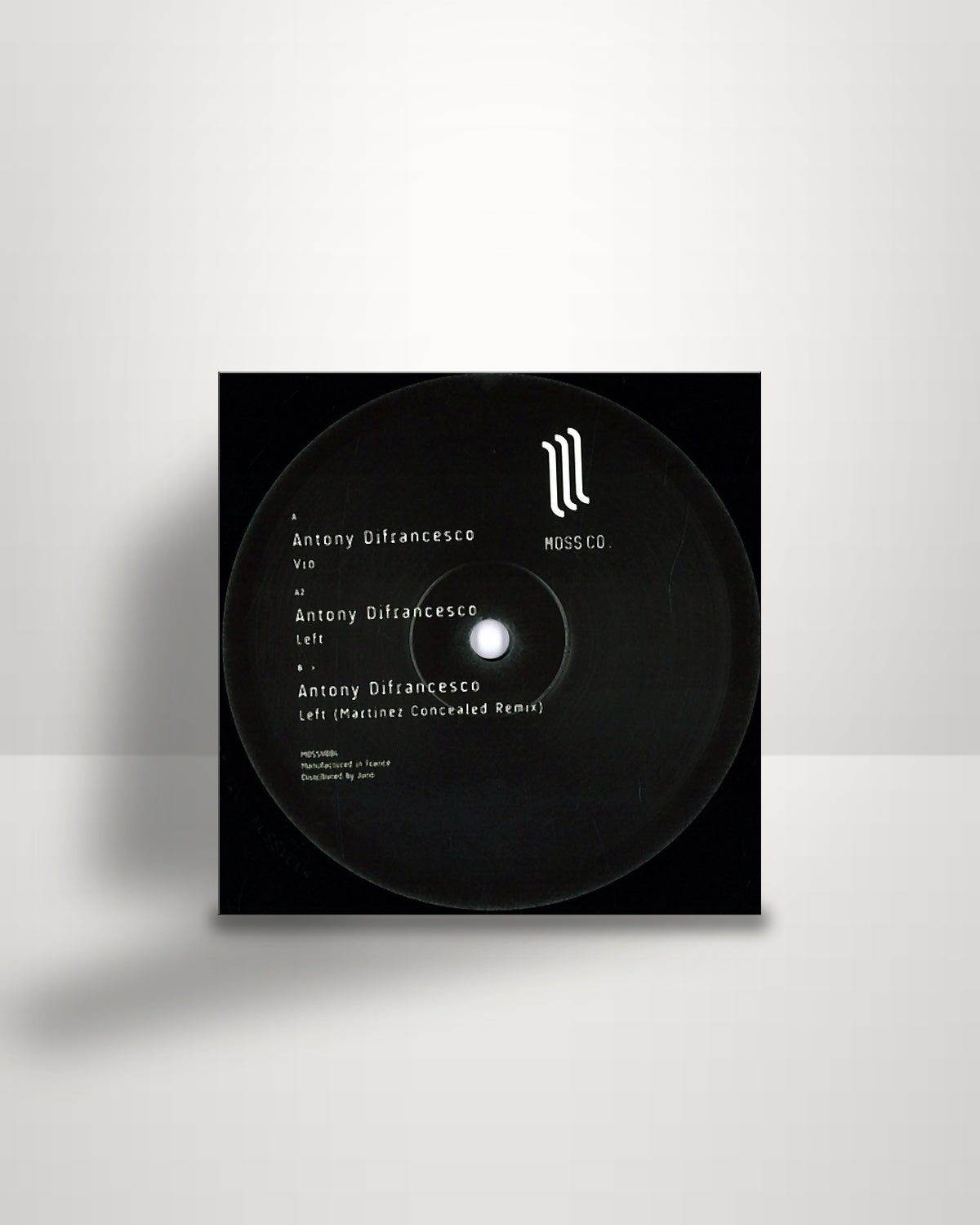 Antony Difrancesco – Vio - 12" - Moss Co 2015