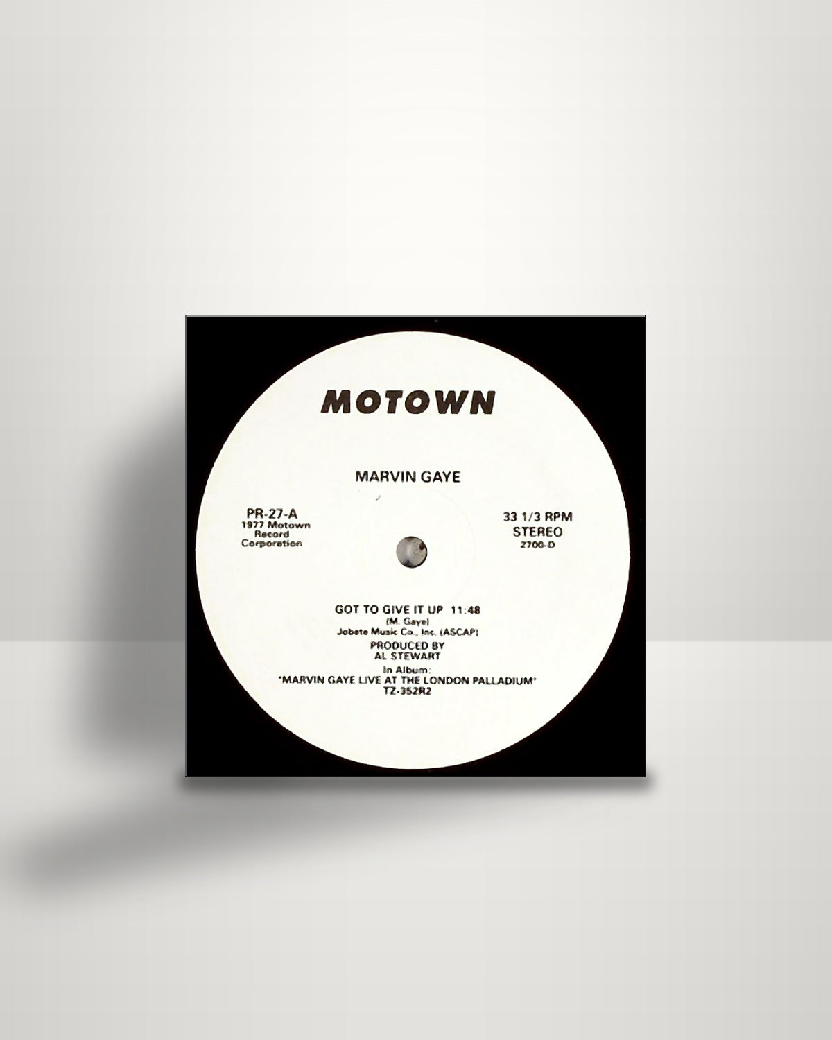Marvin Gaye – Got To Give It Up / After The Dance - 12" - Motown US