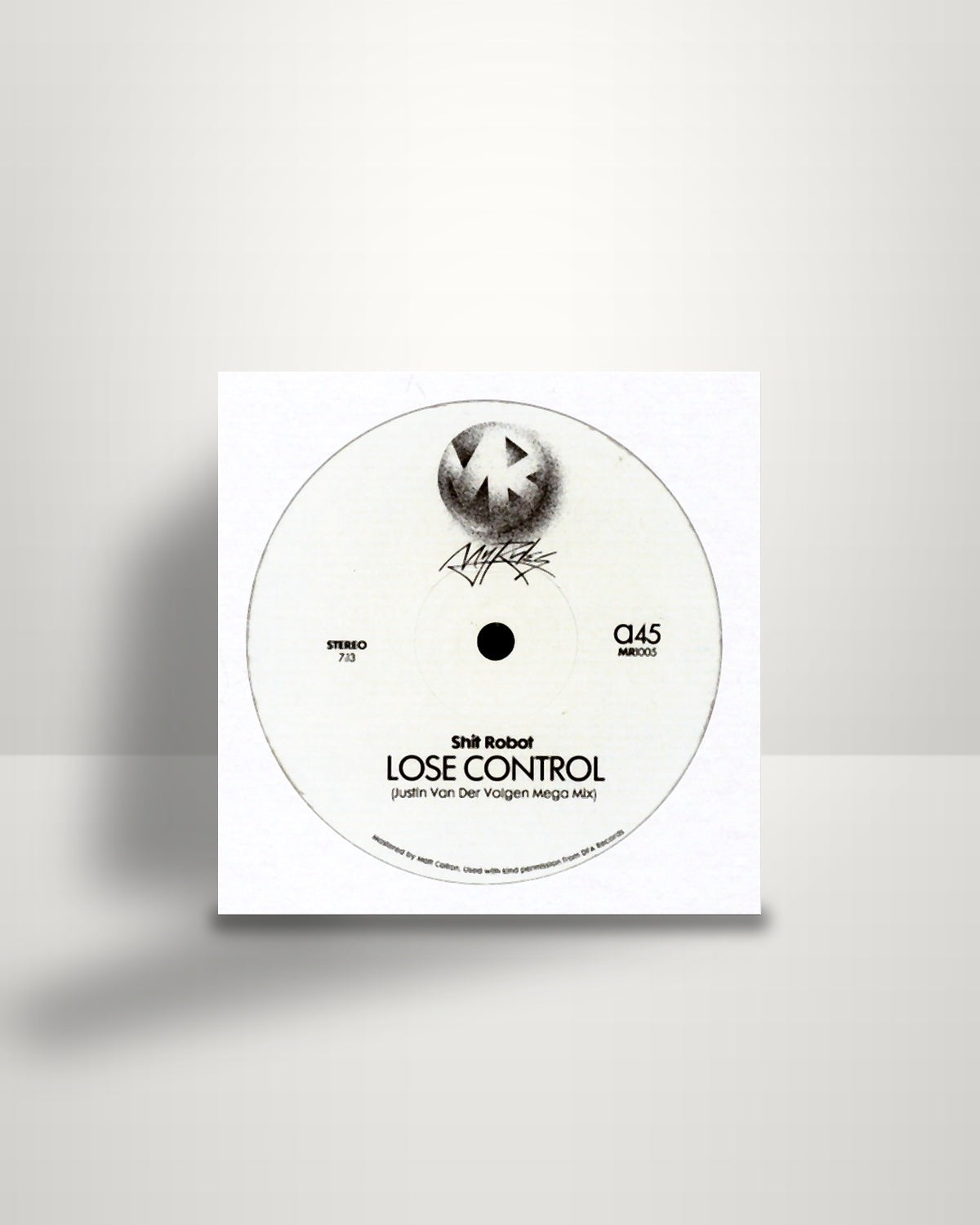 Shit Robot & Felix Dickinson – Lose Control / Burning Flame Justin Van Der Volgen Remixes - 12" - My Rules US 2017