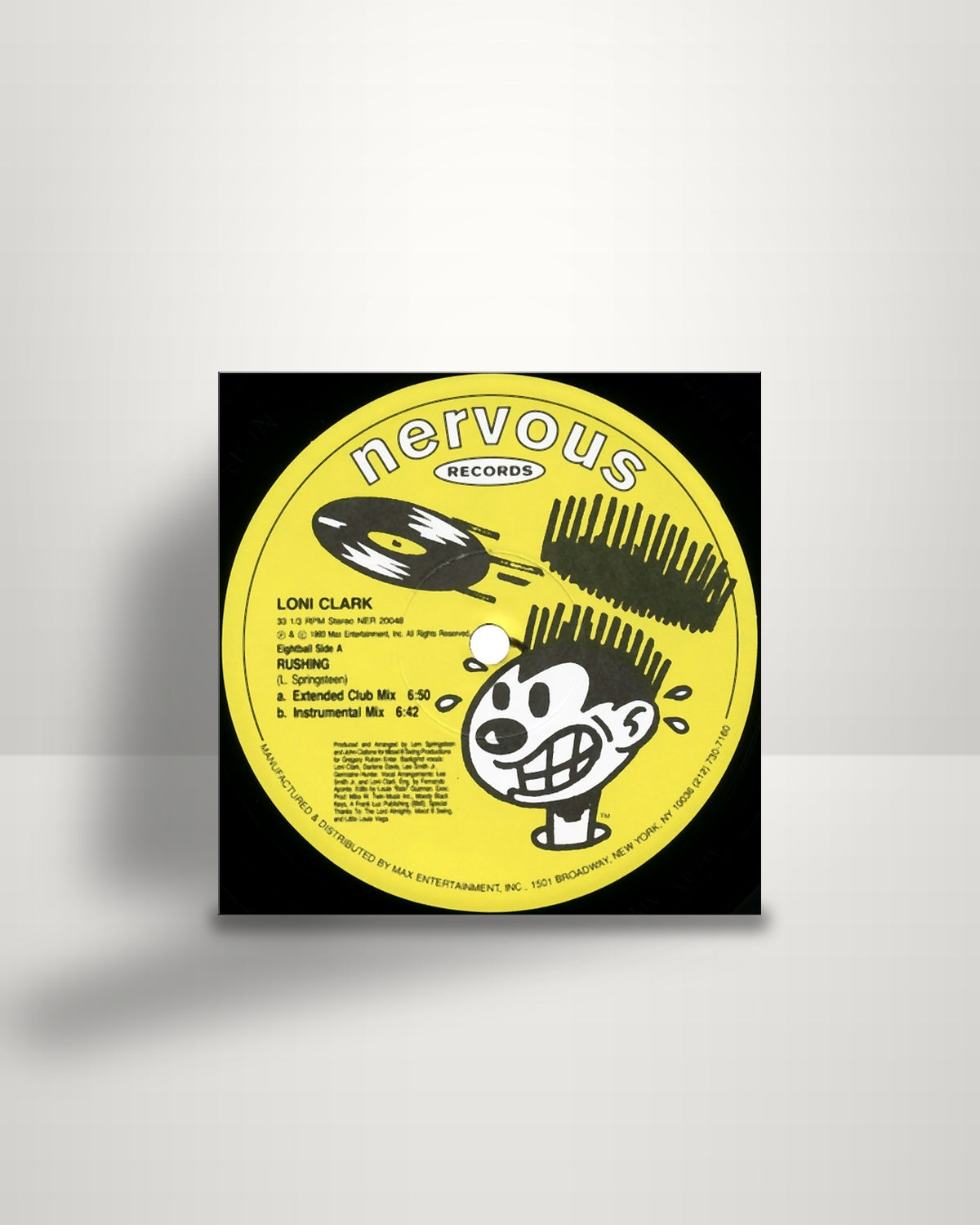 Loni Clark – Rushing - 12" - Nervous Records US 1993