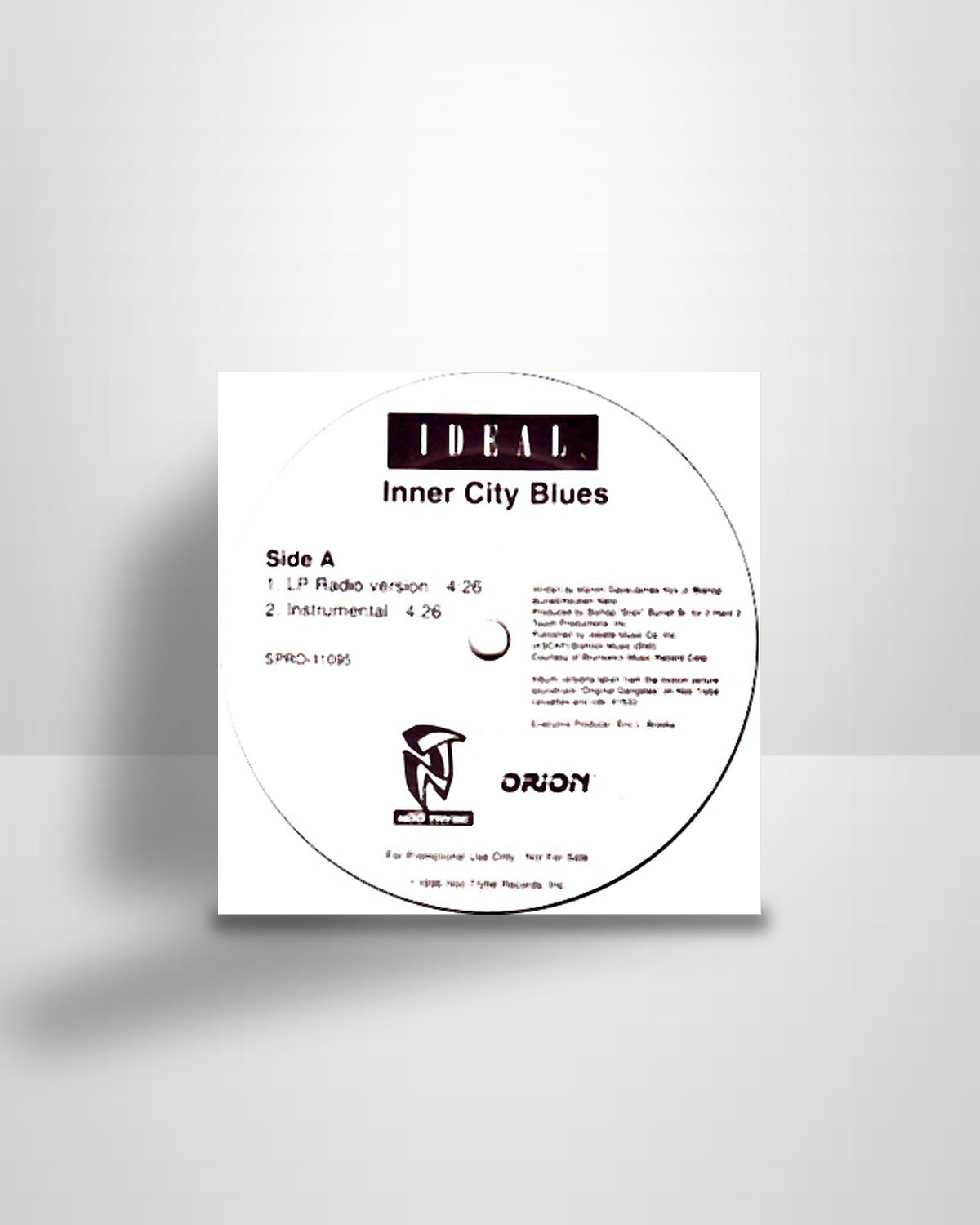 Ideal / 3X Krazy – Inner City Blues / Flowamatic 9 - 12" - Noo Trybe Records US 1996