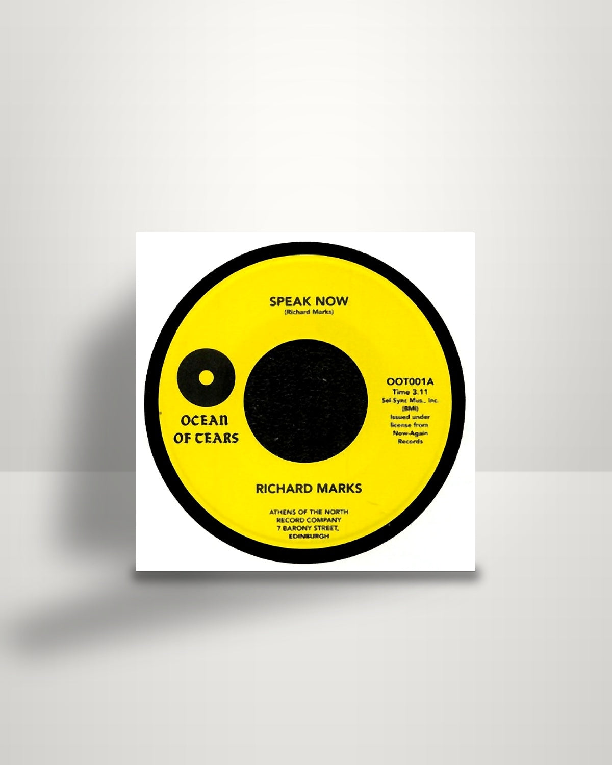 Richard Marks – Speak Now / Purple Haze - 7" - Ocean Of Tears UK 2019