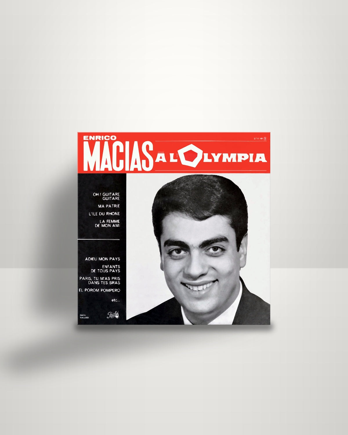 Enrico Macias – Enrico Macias A L'Olympia - LP - Pathé FR 1964