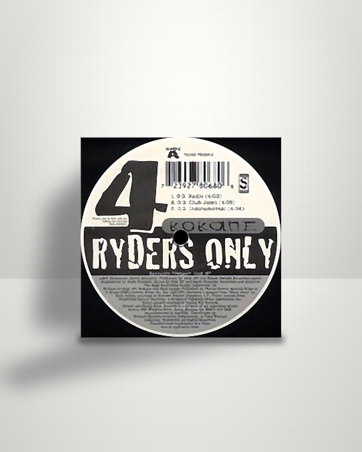 Kokane – 4 Ryders Only - 12" - Street Life Records US 1996