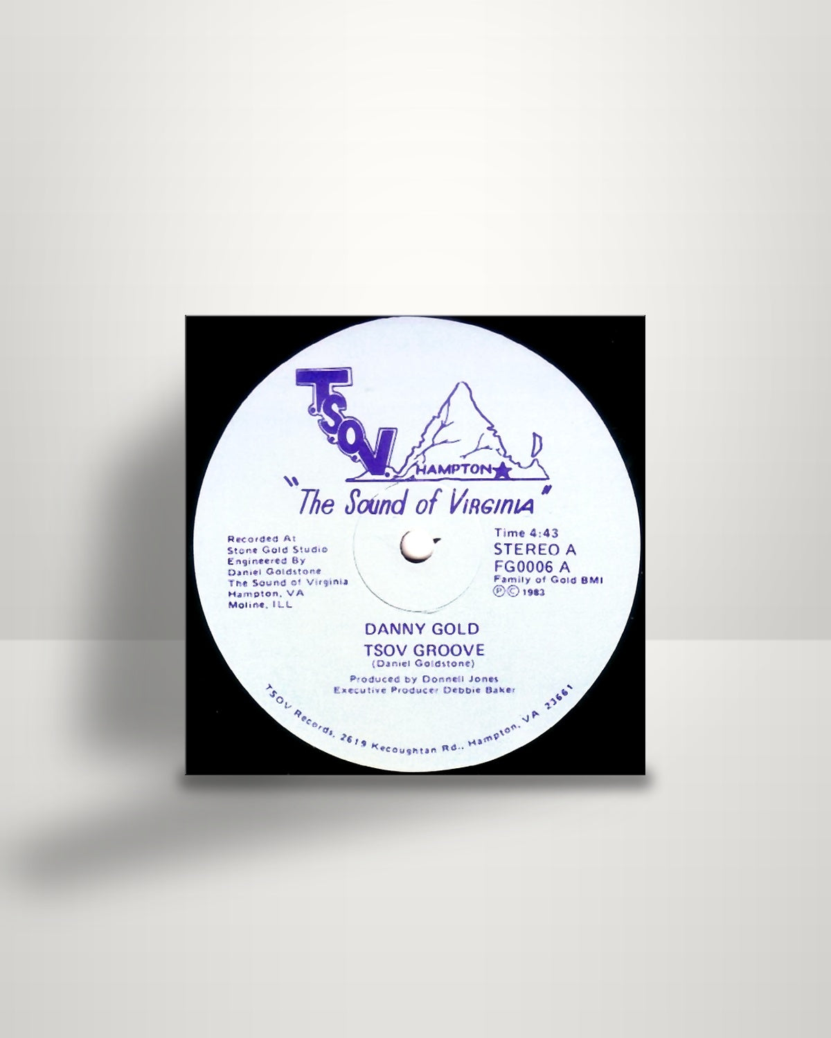 Daniel Goldstone – TSOV Groove - 12" - TSOV Records US 1983