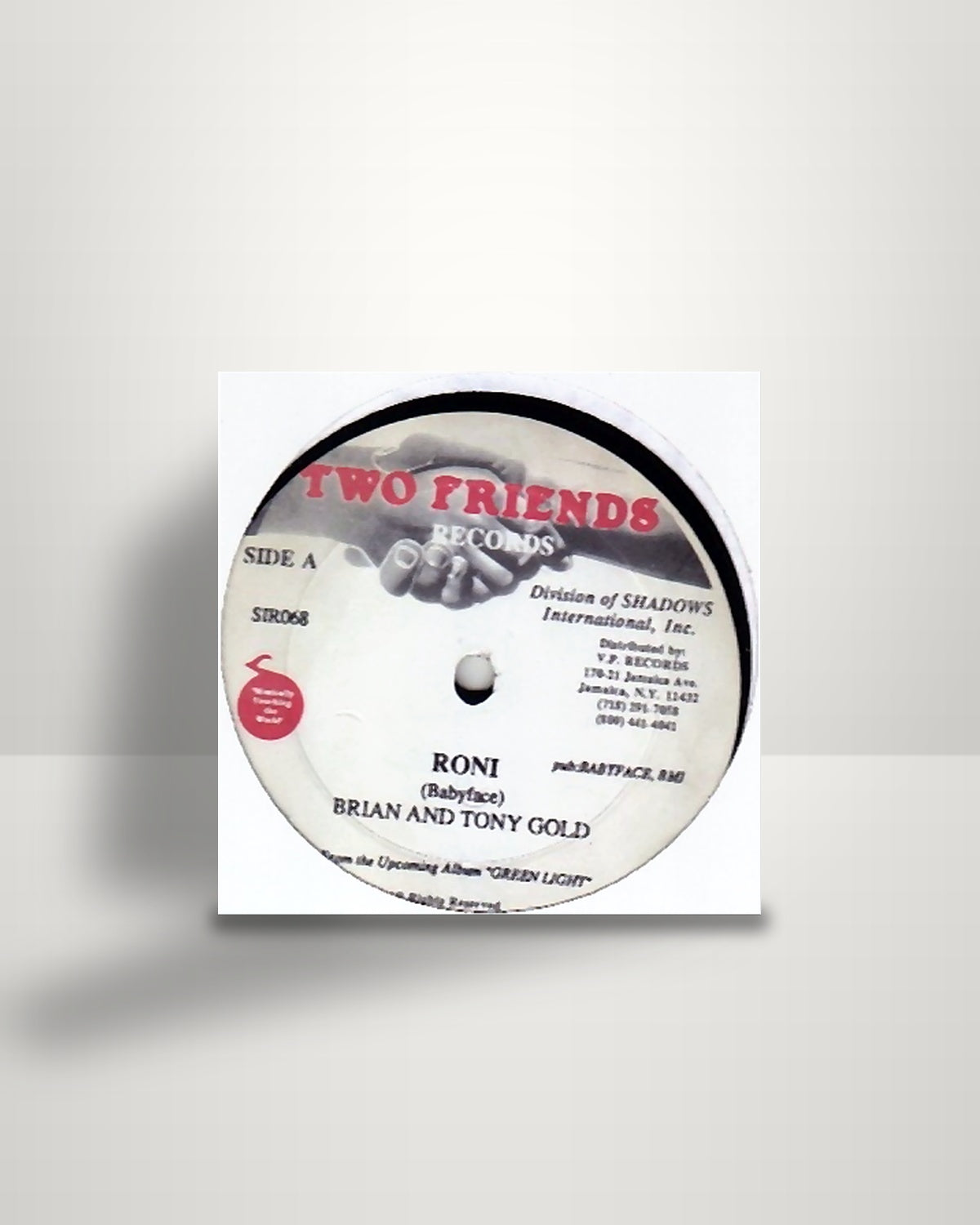 Brian & Tony Gold – Roni - 12" - Two Friends Records US