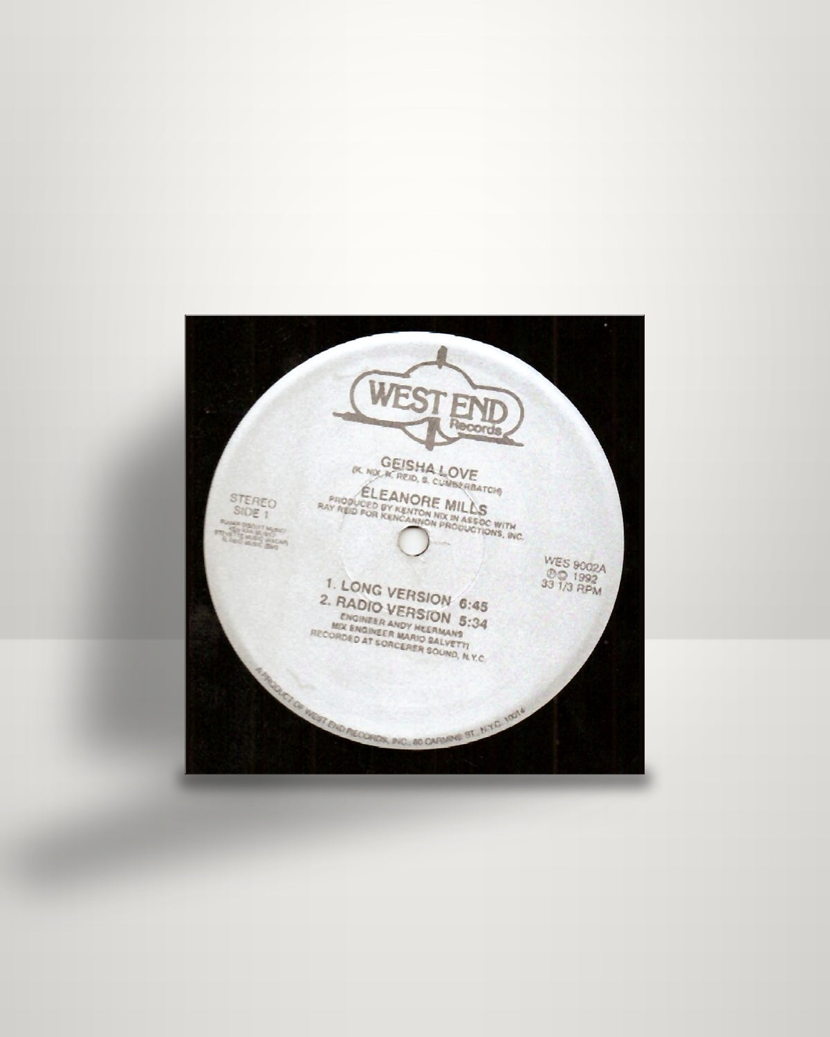 Eleanore Mills – Geisha Love - 12" - West End Records US 1992