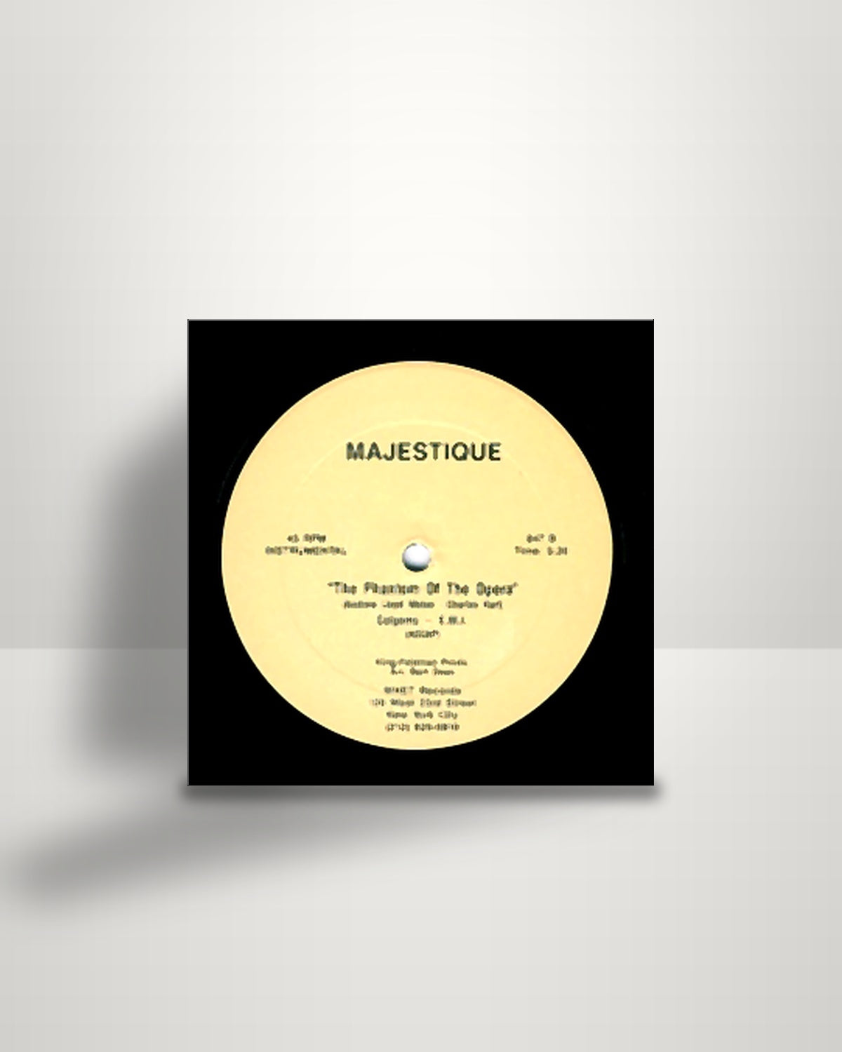 Majestique – The Phantom Of The Opera - 12" - WHET US