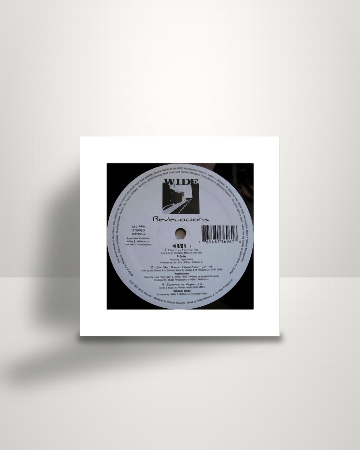 Wide Records – Revelations EP - 12" - Wide Records US 1997