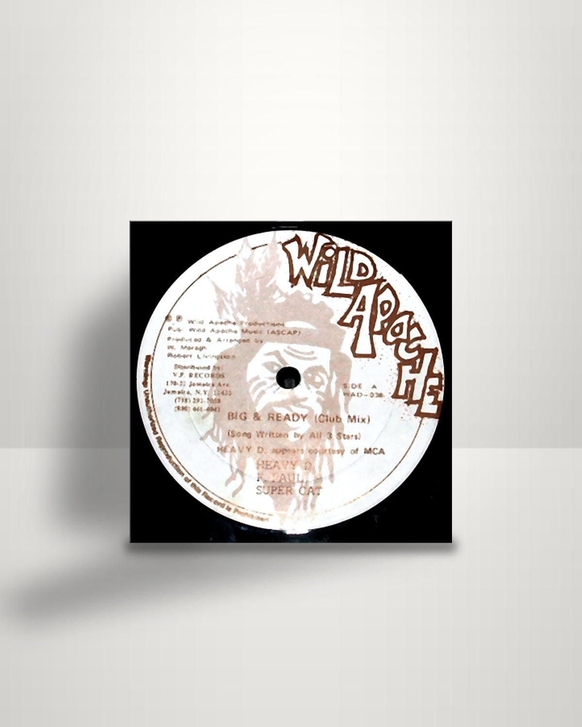 Heavy D, Frankie Paul, Super Cat – Big & Ready (Remixes) - 12" - Wild Apache US