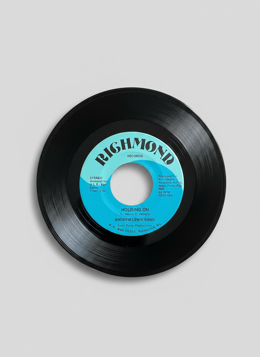 Andrew Lewis Band ‎– Midnite Man / Holding On 7" Soul Funk 1977