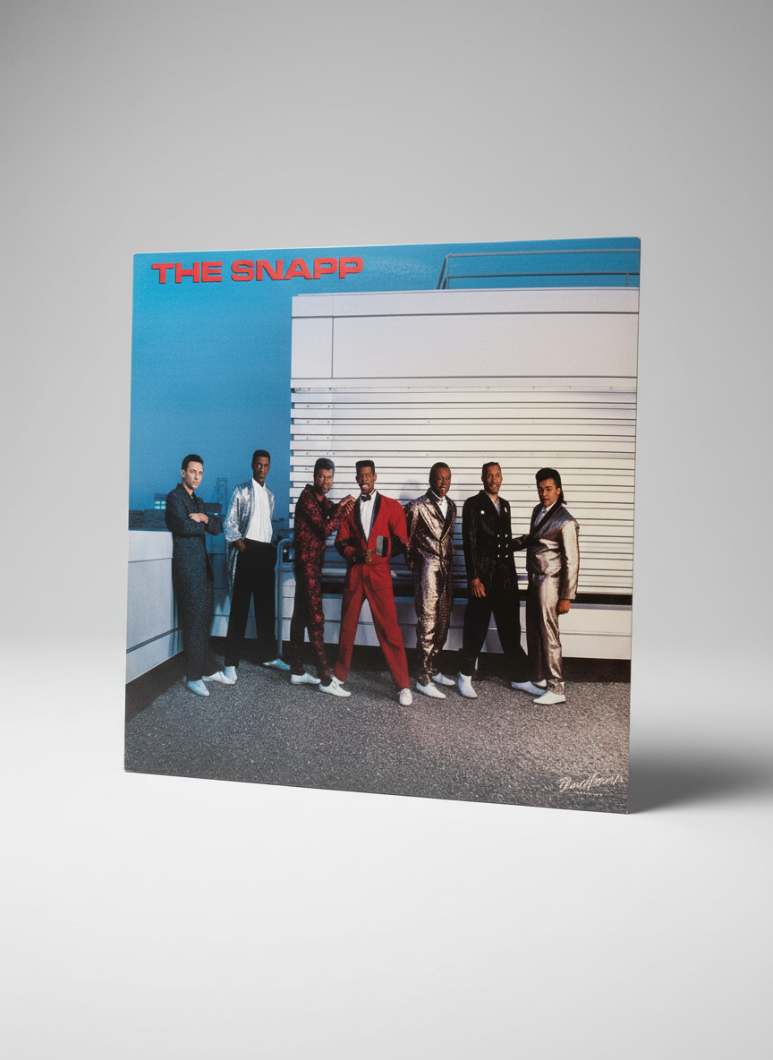 The Snapp ‎– S/t - LP Electro Funk / Boogie 1986 Blue Heron