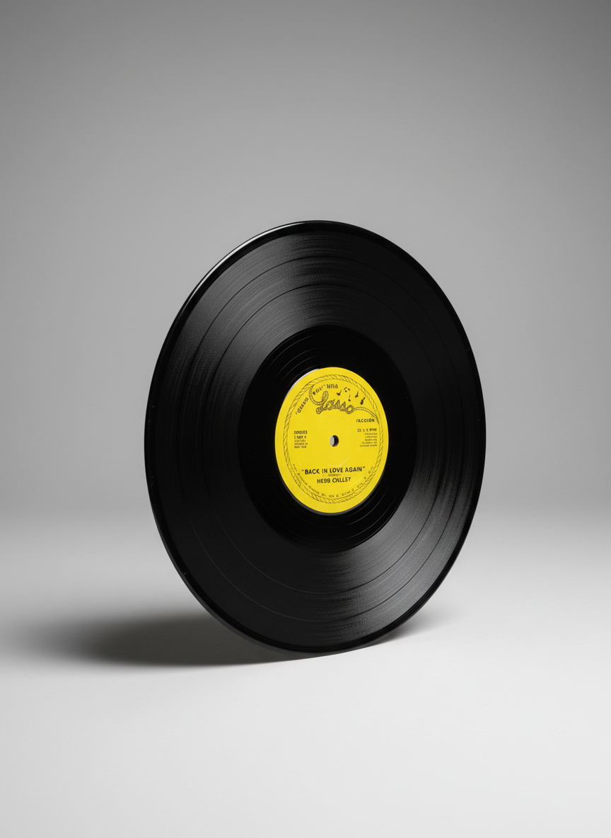Herb Colley – Back In Love Again - 12" Lasso 1983