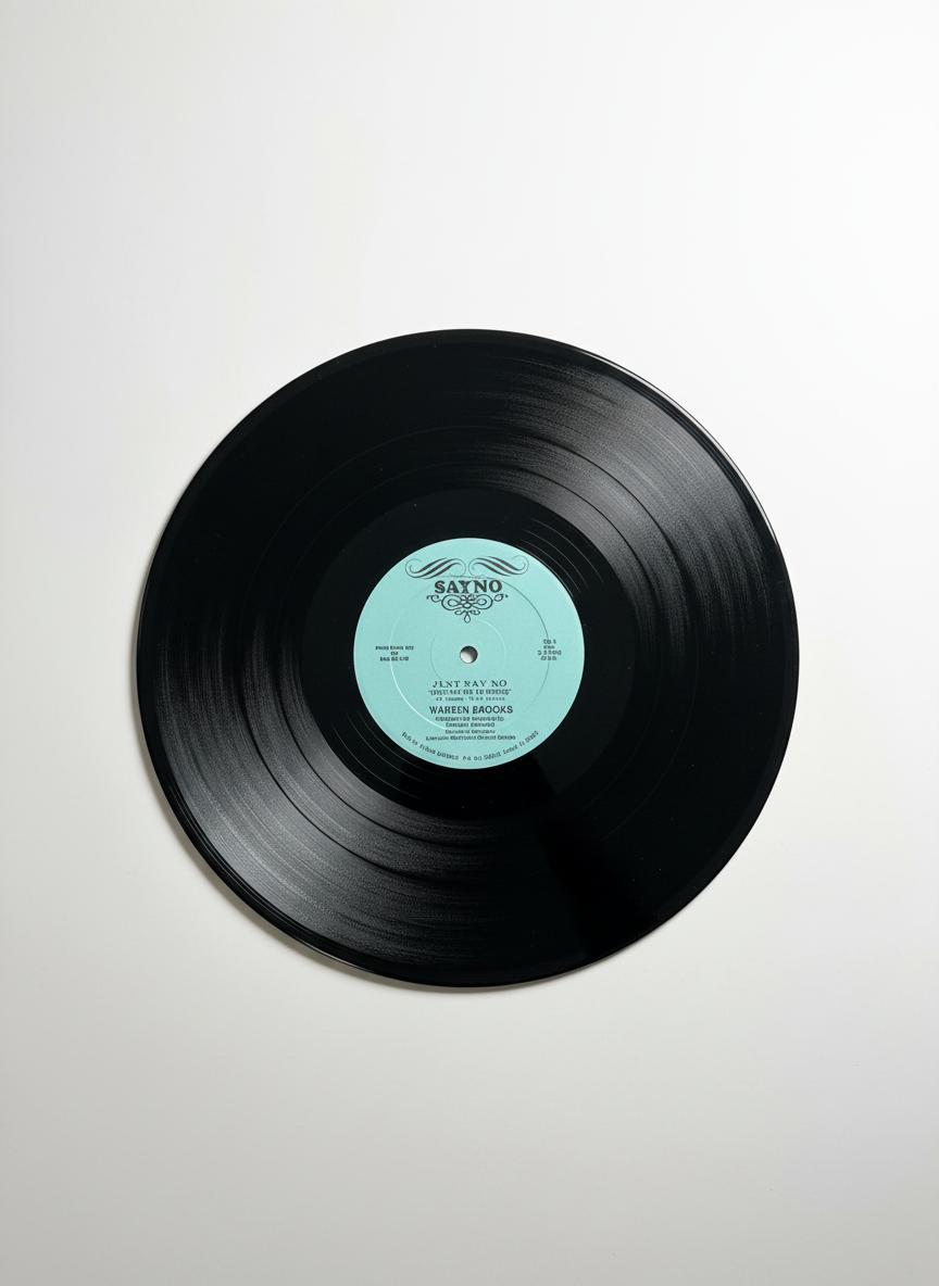 Warren Brooks – Just Say No To Drugs  12" Electro Boogie / Modern Soul 80's