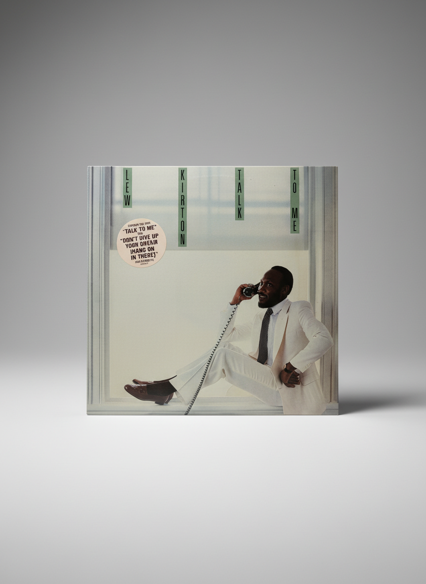 Lew Kirton ‎– Talk To Me LP Soul Funk / Mellow Grooves 1983