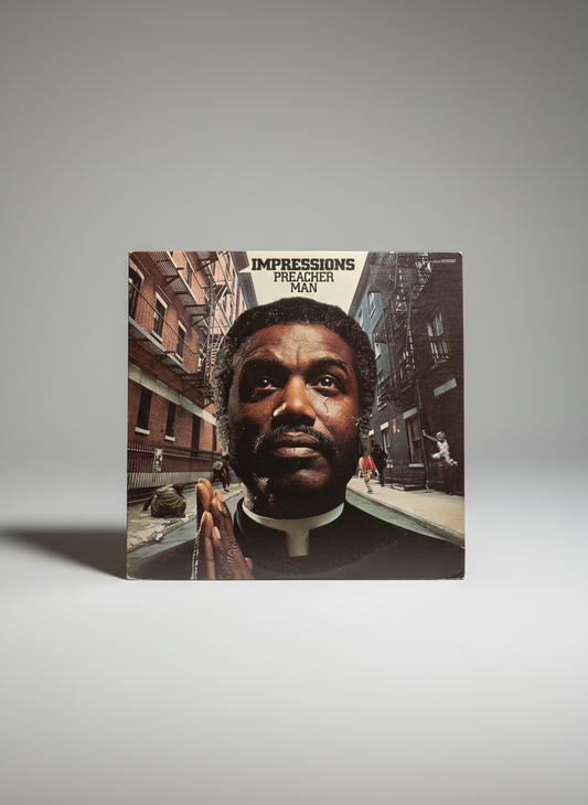 Impressions ‎– Preacher Man LP Soul Funk / Mellow Grooves 1973
